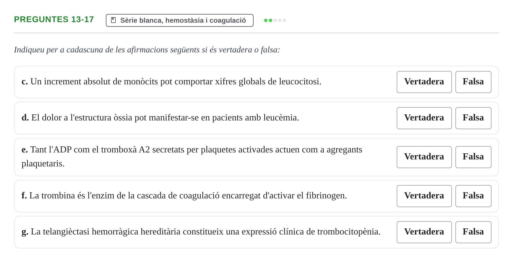 Enunciado: Ejercicio Preguntes 13-17 · Fisiología y Fisiopatología II UB 2021