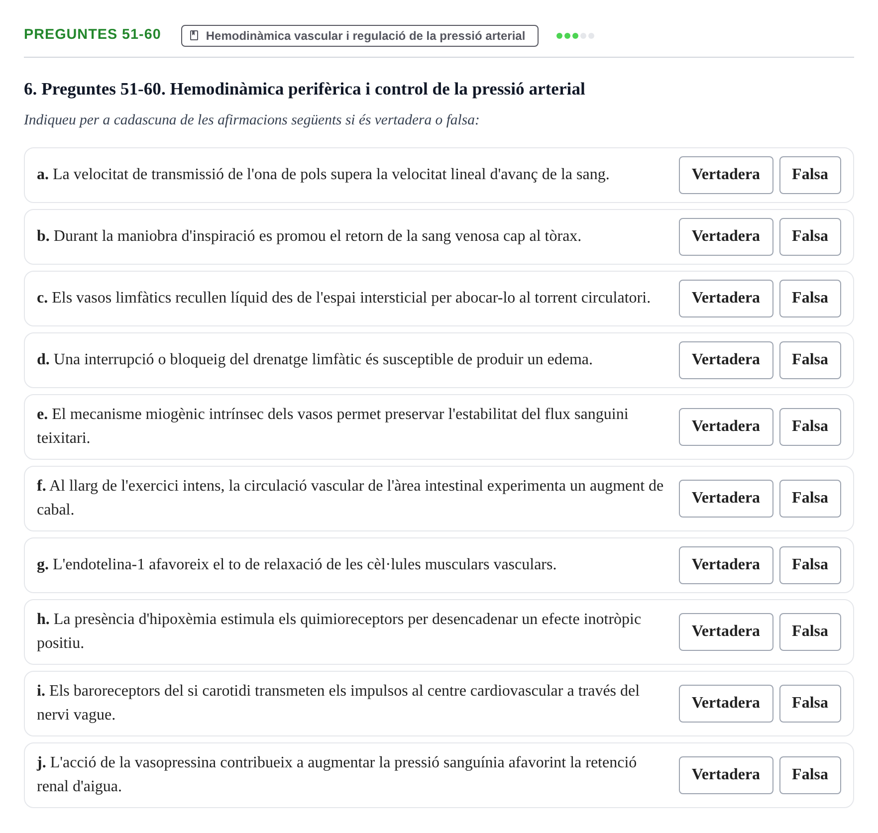 Enunciado: Ejercicio Preguntes 51-60 · Fisiología y Fisiopatología II UB 2021