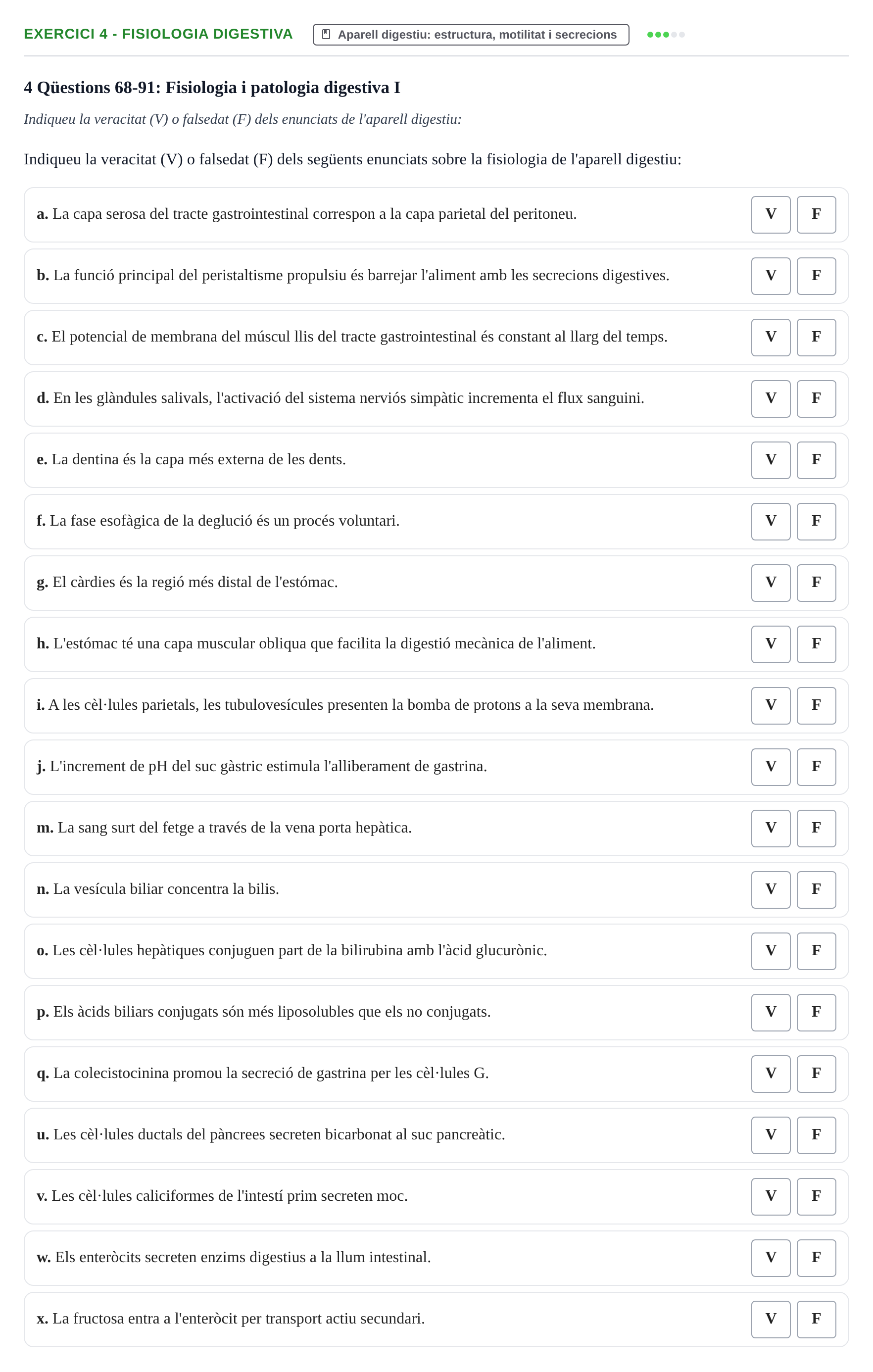 Enunciado: Ejercicio 4 - Fisiologia digestiva · Fisiología y Fisiopatología II UB Juny 2016