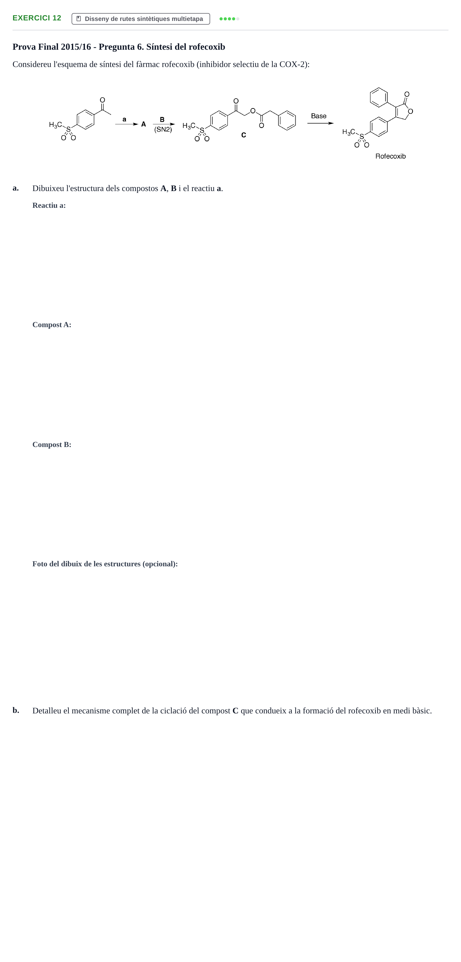 Enunciado: Problema 12 · Química Orgánica II UB 2014