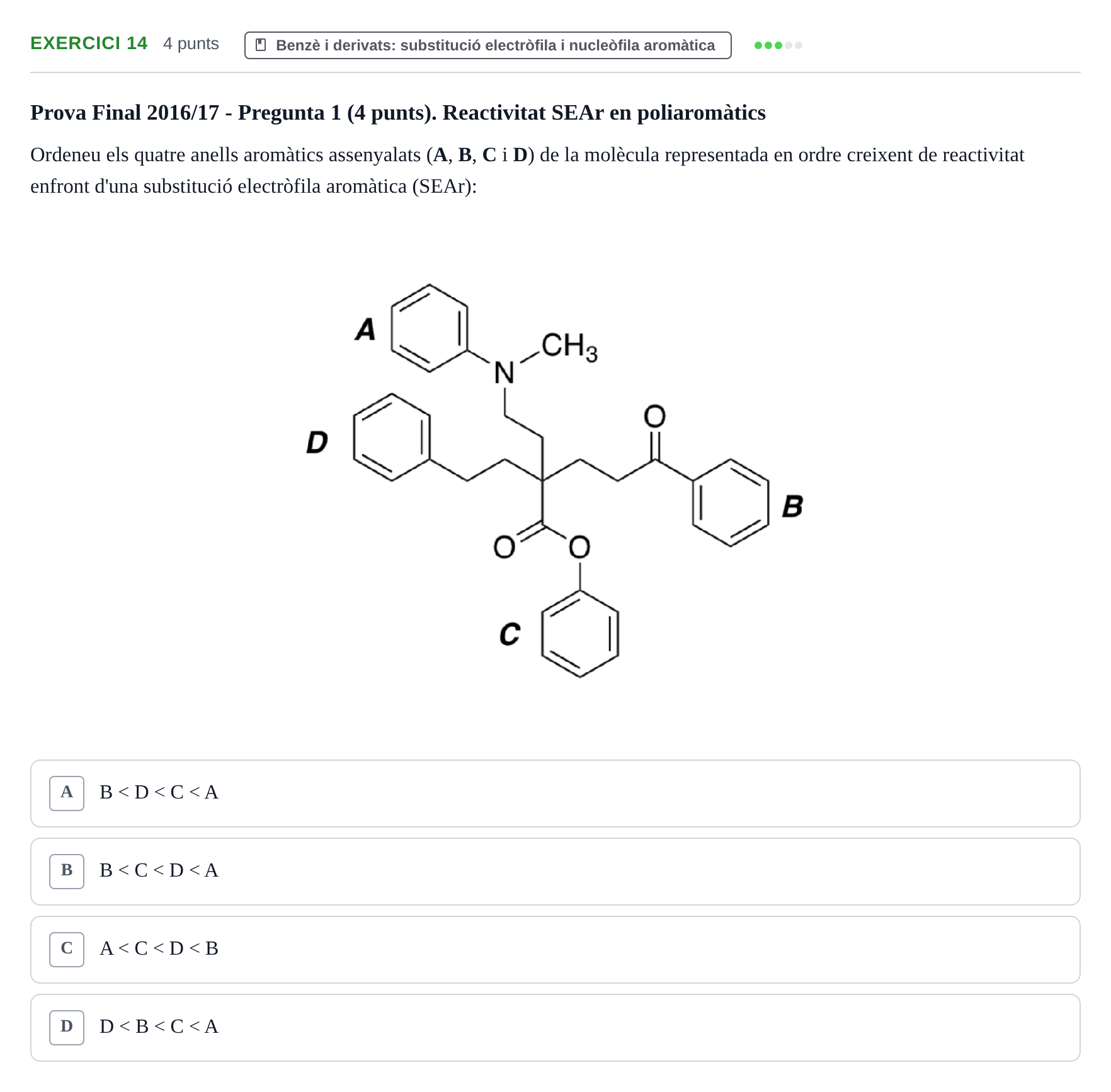 Enunciado: Problema 14 · Química Orgánica II UB 2014