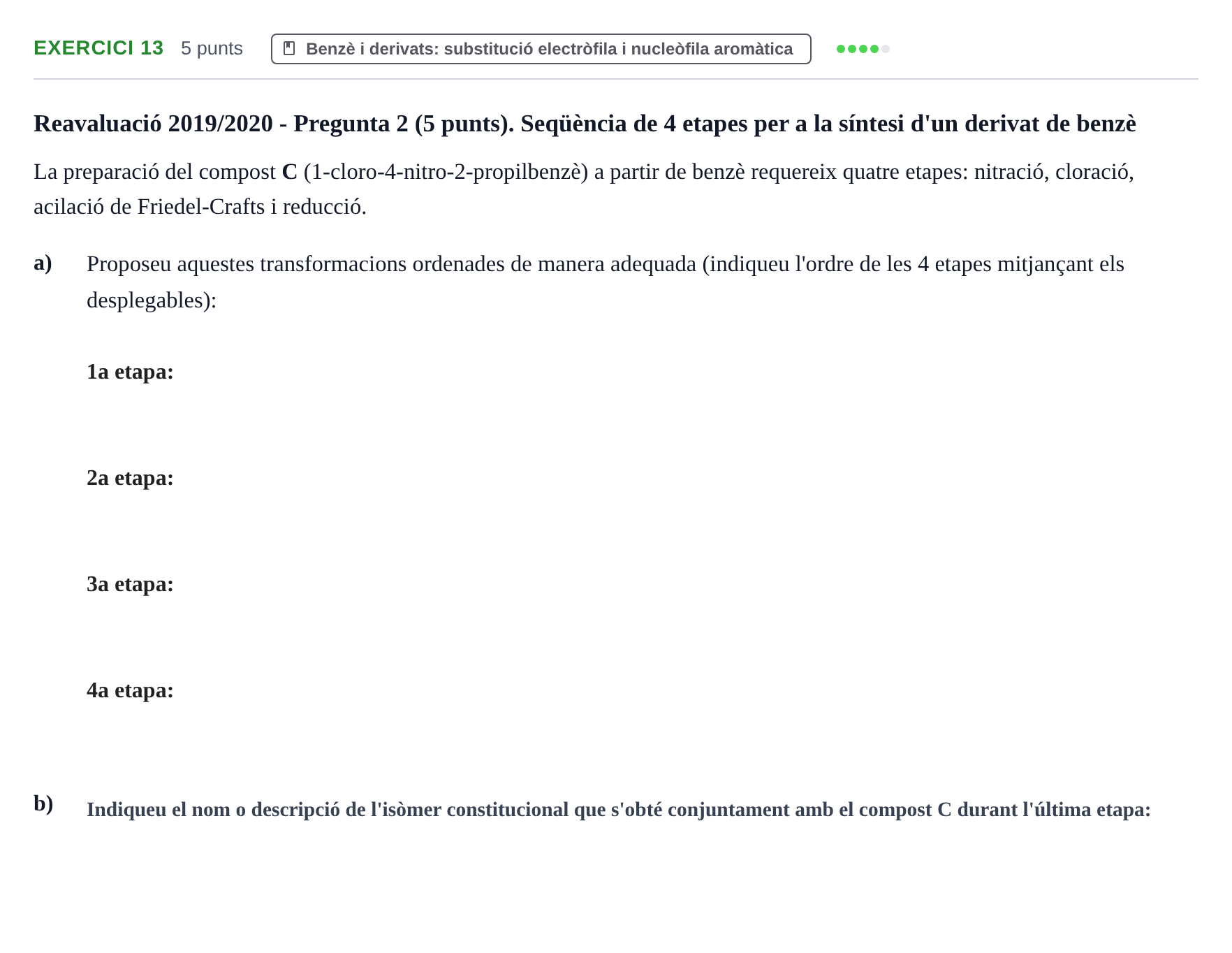 Enunciado: Problema 13 · Química Orgánica II UB 2018