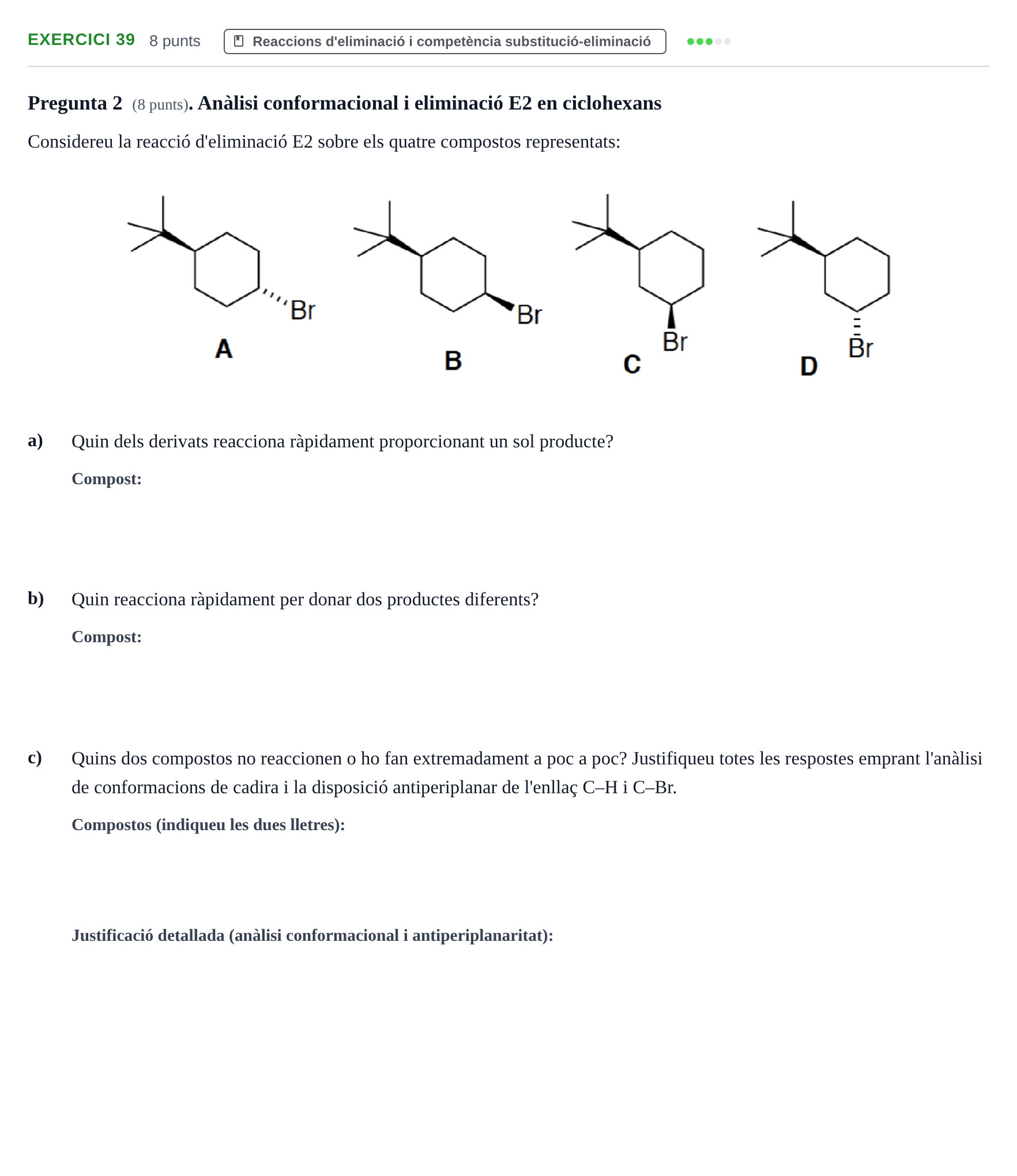 Enunciado: Problema 39 · Química Orgánica II UB 2018