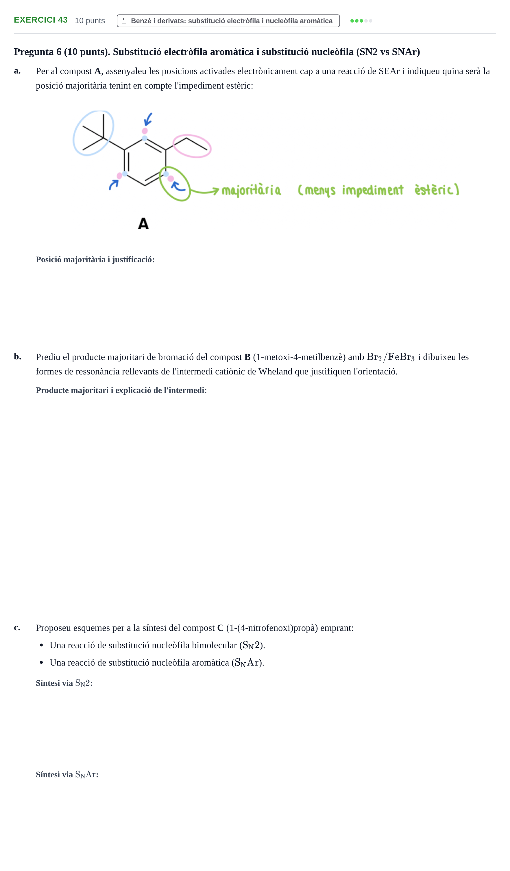 Enunciado: Problema 43 · Química Orgánica II UB 2018