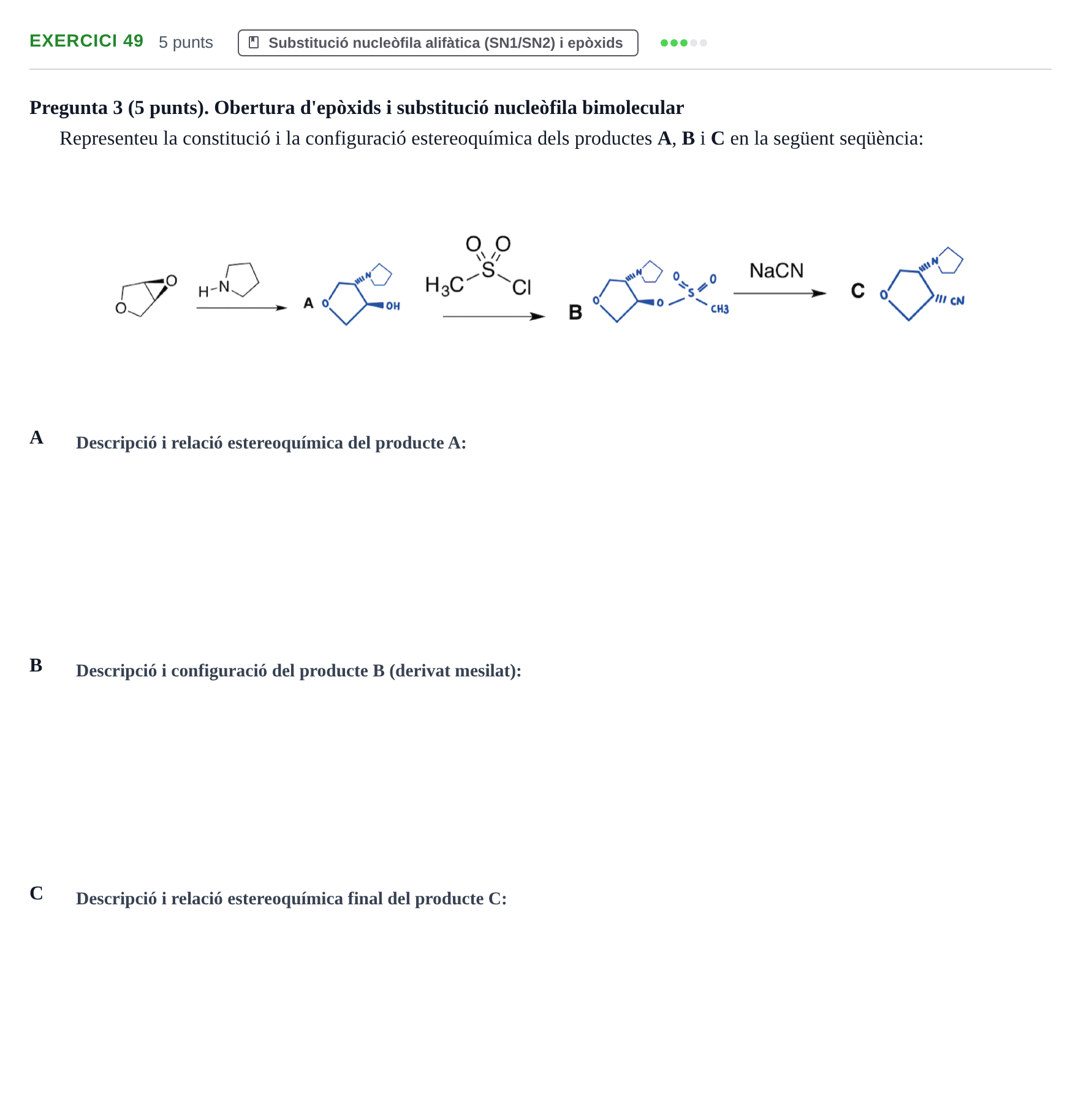 Enunciado: Problema 49 · Química Orgánica II UB 2018