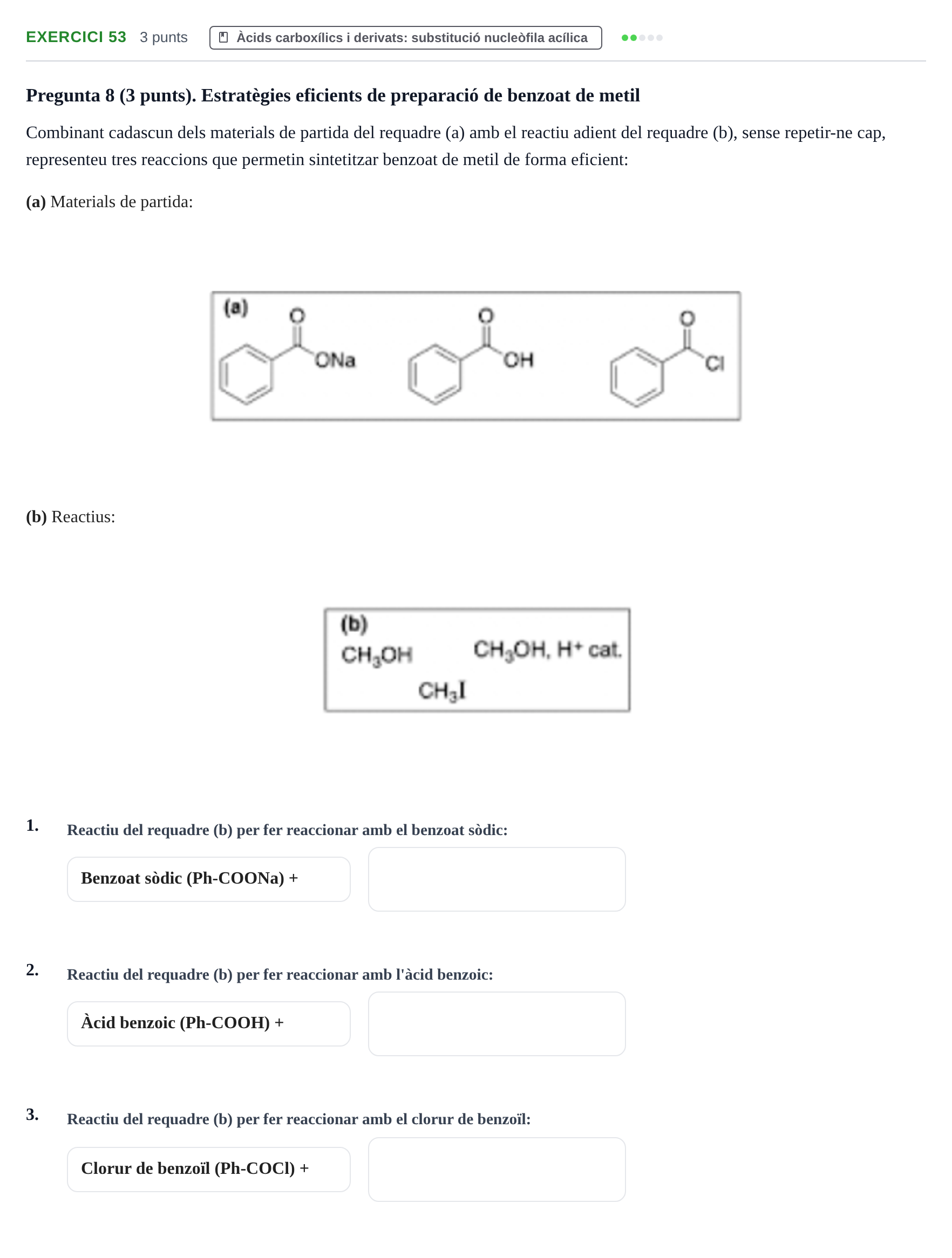 Enunciado: Problema 53 · Química Orgánica II UB 2018
