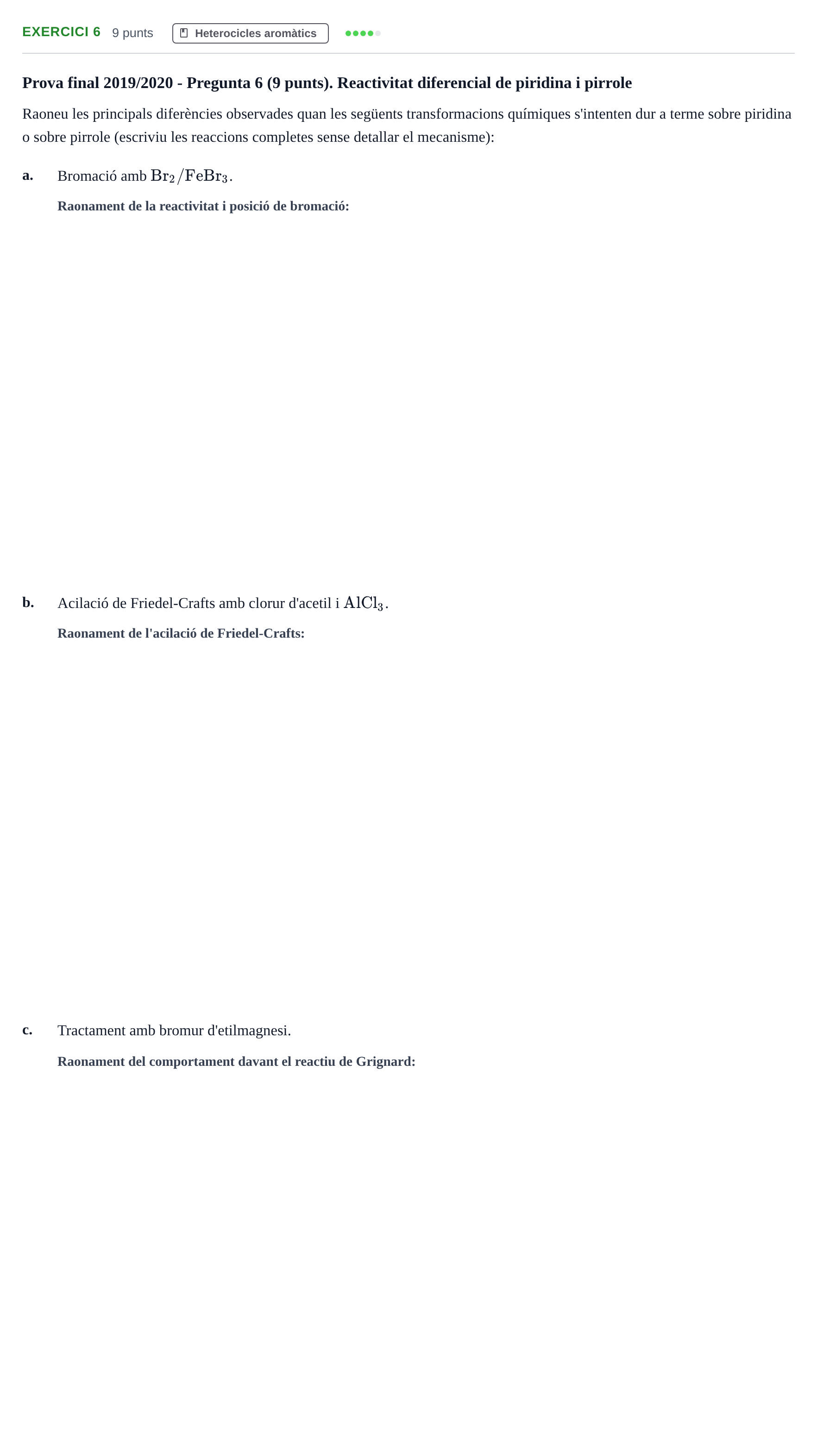 Enunciado: Problema 6 · Química Orgánica II UB 2018