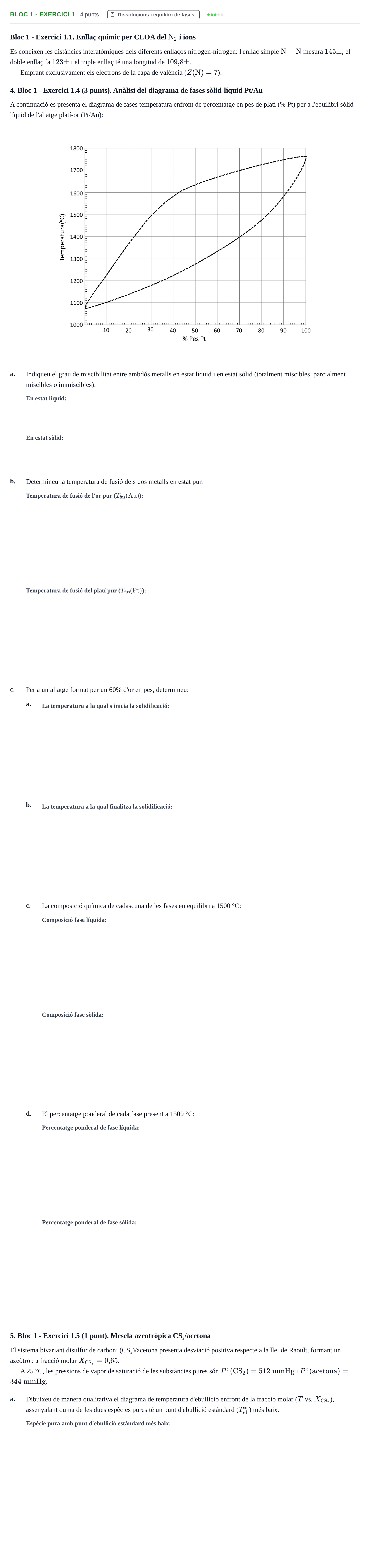 Enunciado: Ejercicio Bloc 1 - Exercici 1 · Química UB 2013