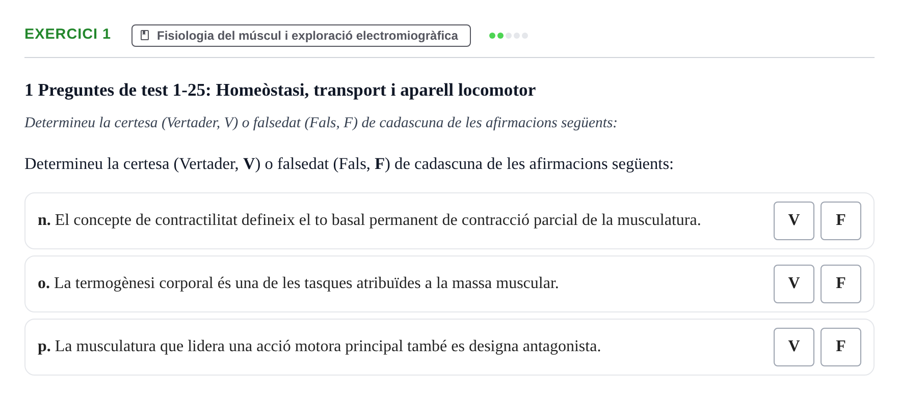 Enunciado: Ejercicio 1 - Fisiologia del múscul · Fisiología y Fisiopatología I UB 2016