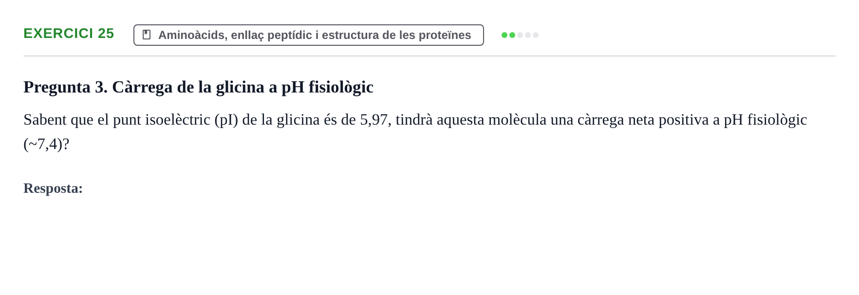 Enunciado: Problema 25 · Bioquímica UB Banc de preguntes d'examen de Bioquímica (Part 1)