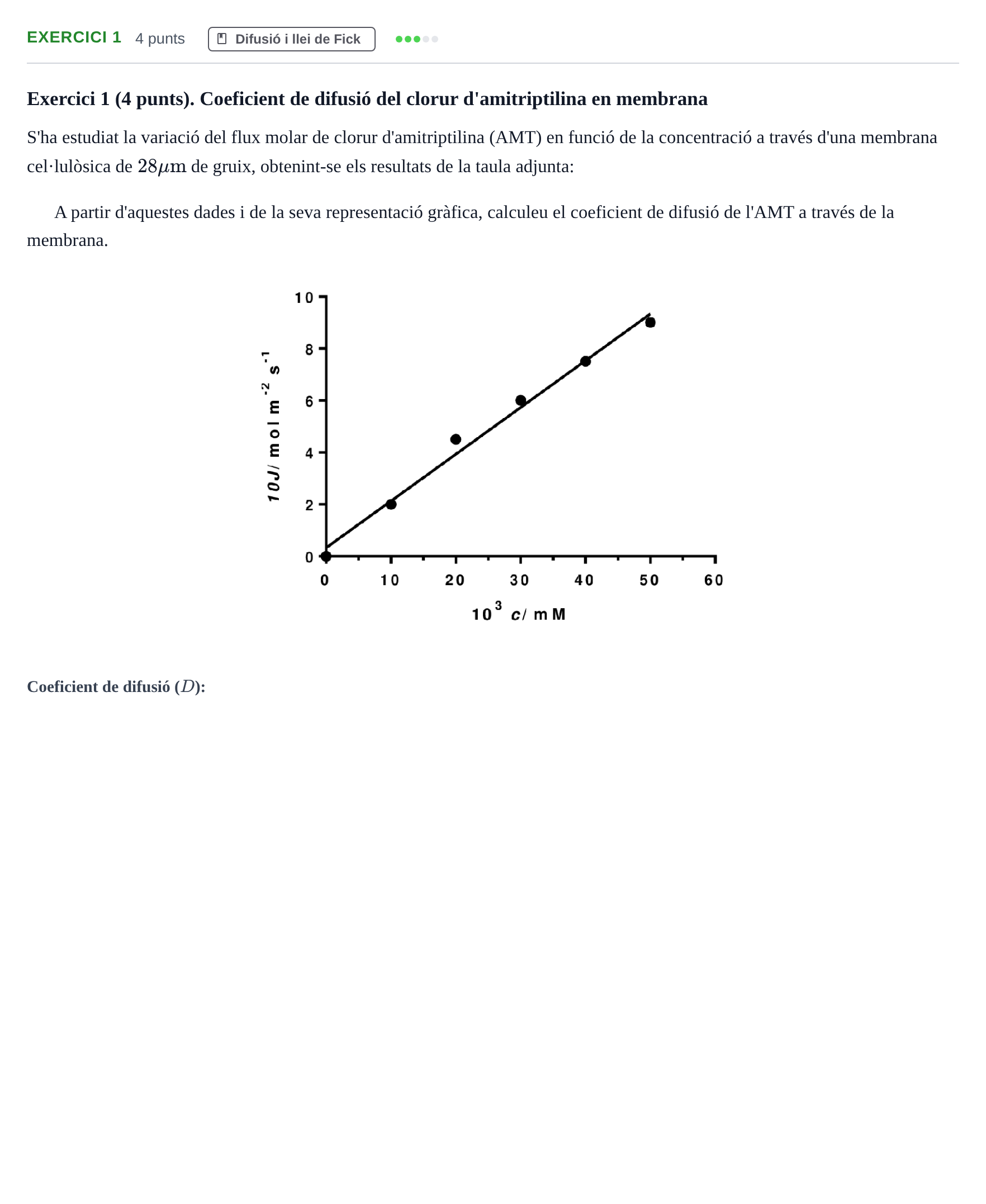 Enunciado: Exercici 1 · Fisicoquímica II UB 2017