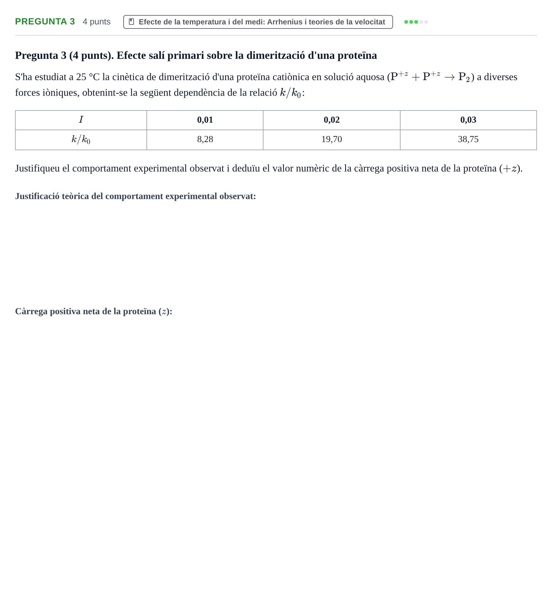 Enunciado: Pregunta 3 · Fisicoquímica II UB 2017