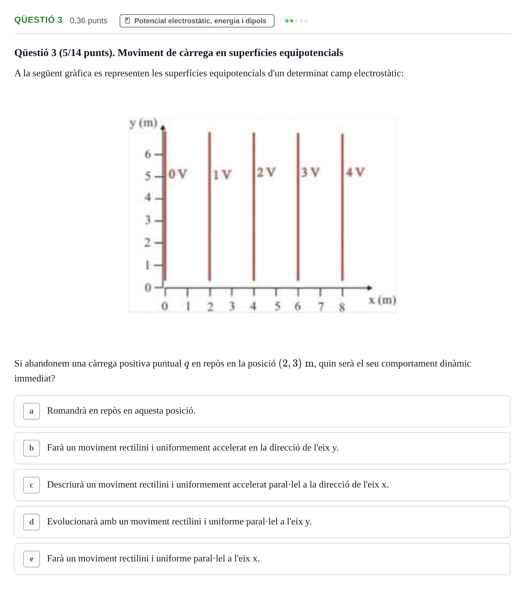 Enunciado: Ejercicio Qüestió 3 · Física UB Juny 2021