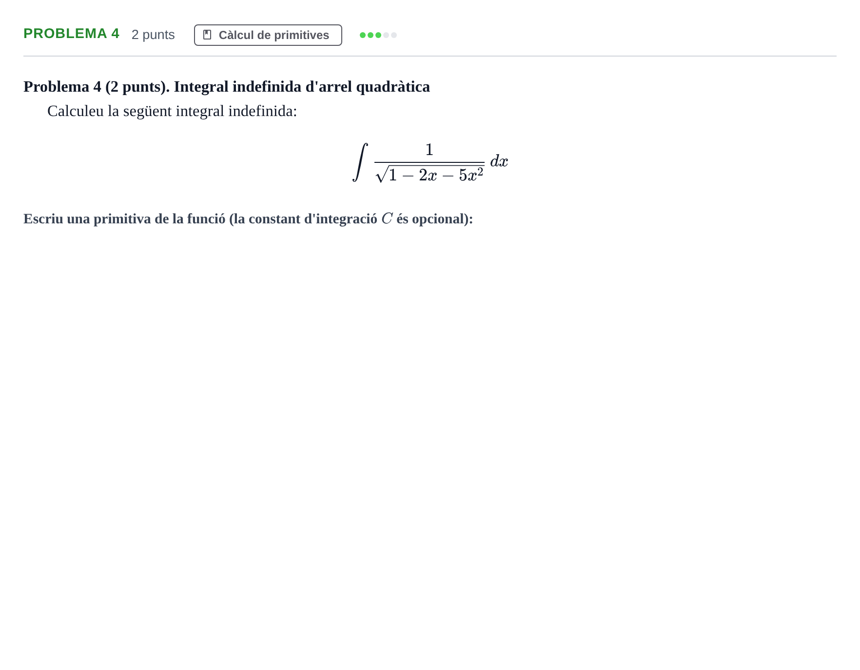 Enunciado: Problema 4 · Càlcul UB 2013