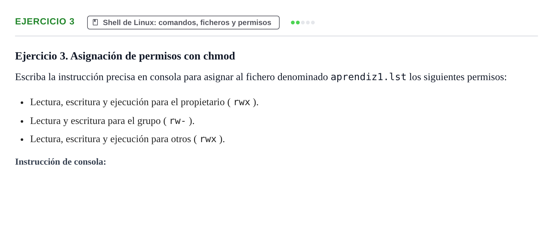 Enunciado: Ejercicio 3 · Sistemes Operatius I UB Segundo Parcial de Sistemas Operativos