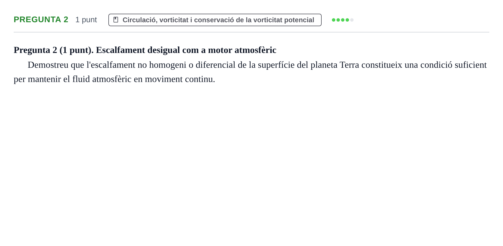 Enunciado: Pregunta 2 · Meteorología y Climatología UB 2012