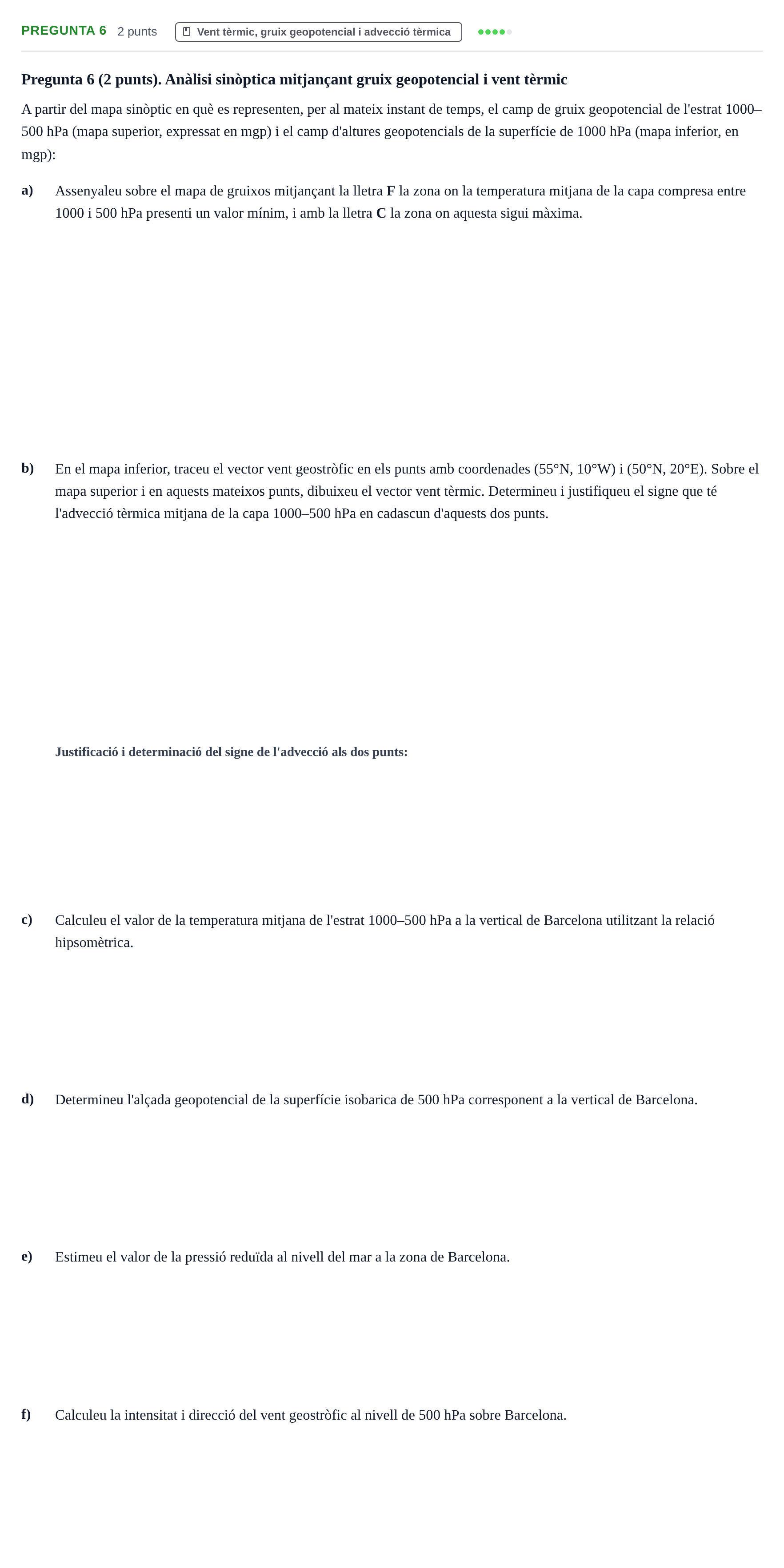Enunciado: Pregunta 6 · Meteorología y Climatología UB 2012