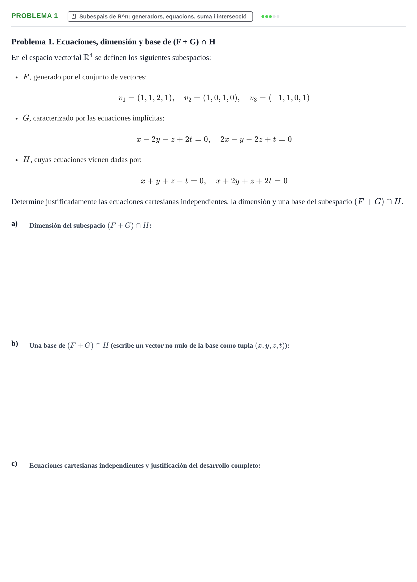 Enunciado: Problema 1 · Matrices y Vectores UB 2020