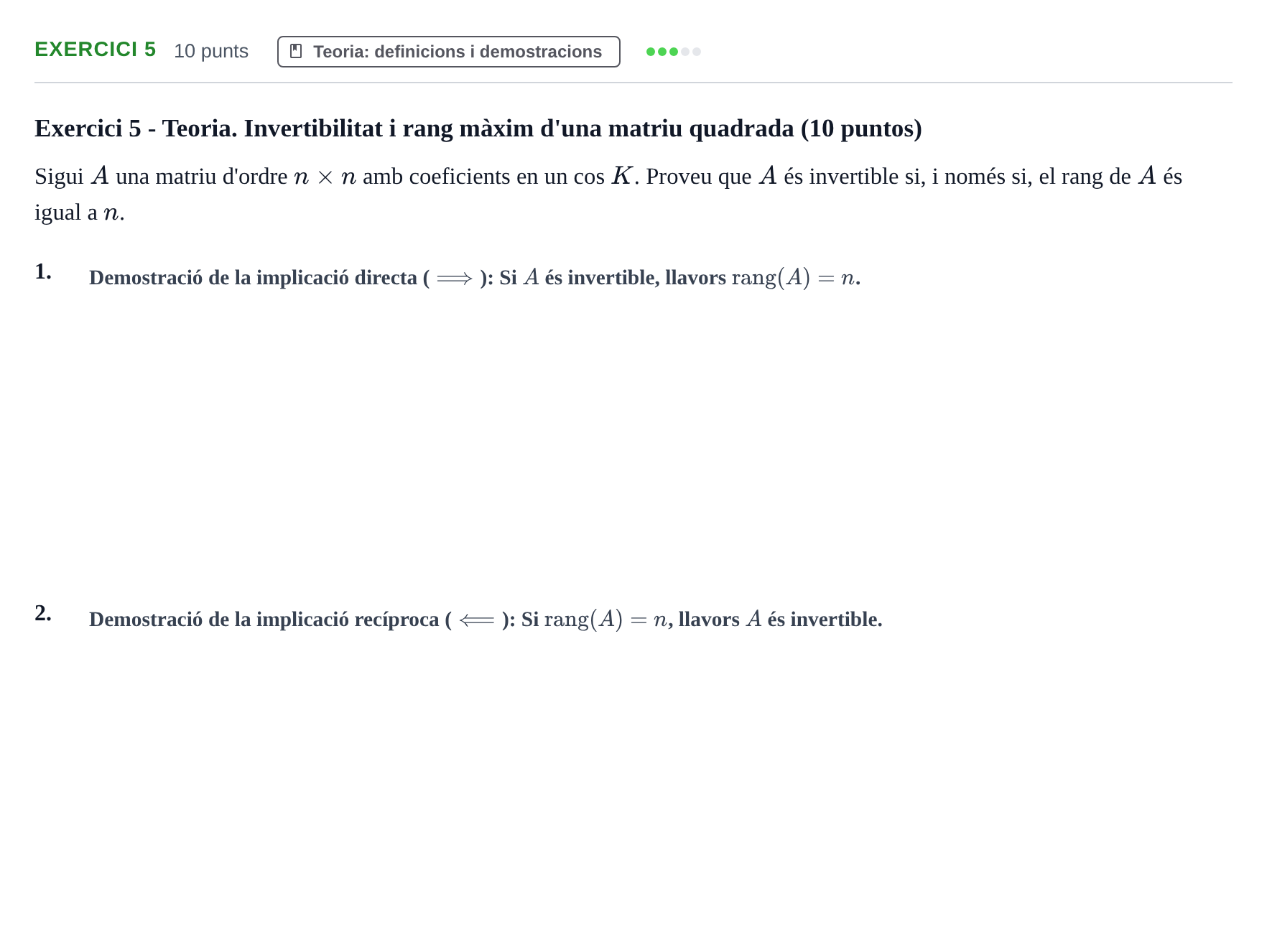 Enunciado: Exercici 5 - Teoria · Matrices y Vectores UB 2023