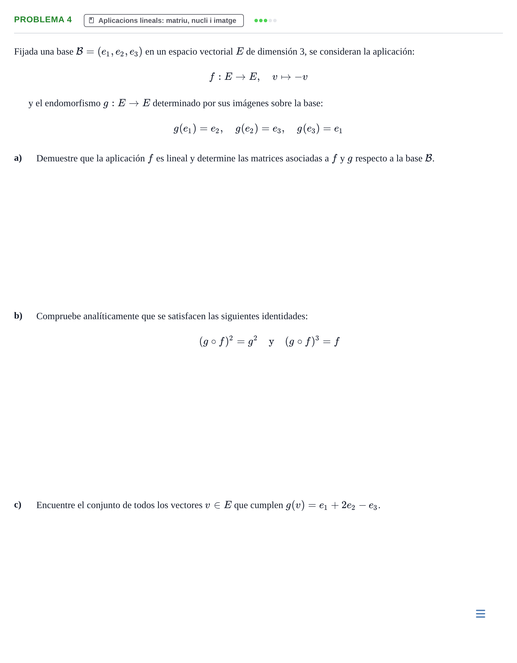 Enunciado: Problema 4 · Matrices y Vectores UB 2013