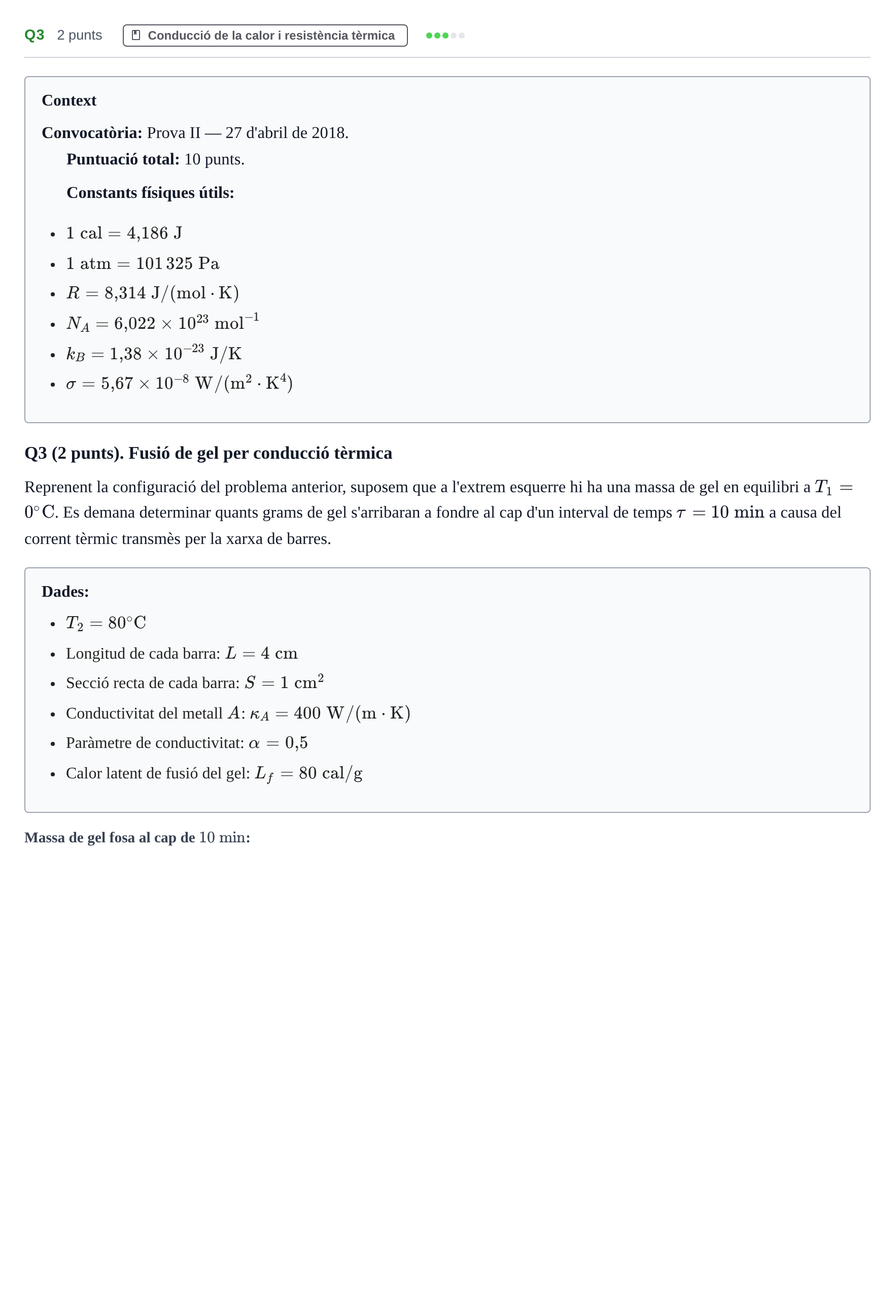 Enunciado: Ejercicio Q3 · Fundamentos de Ondas, Fluidos y Termodinámica UB 2018