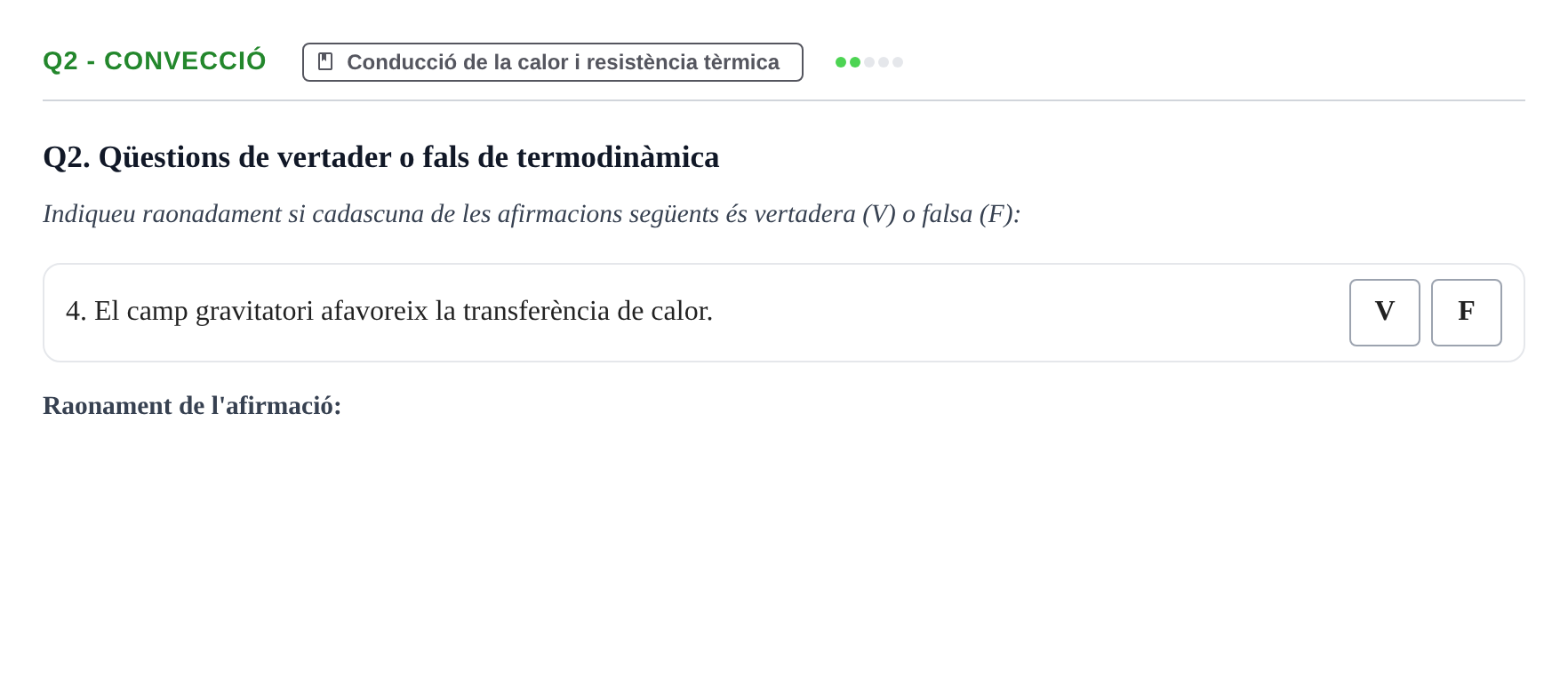 Enunciado: Ejercicio Q2 - Convecció · Fundamentos de Ondas, Fluidos y Termodinámica UB 2015