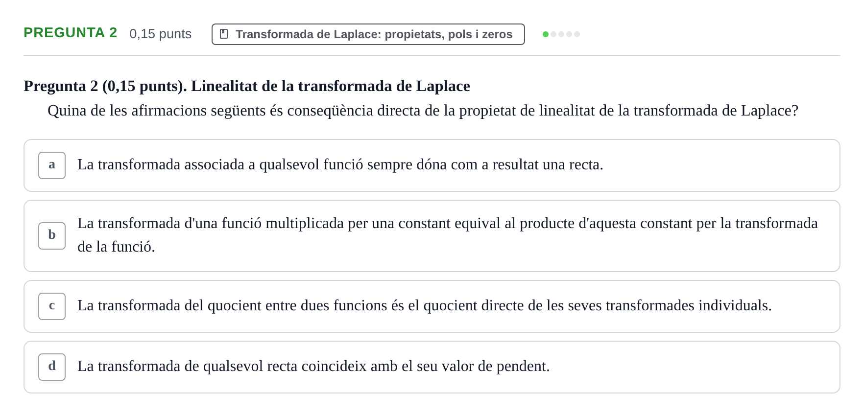 Enunciado: Pregunta 2 · Electrónica UB 2017