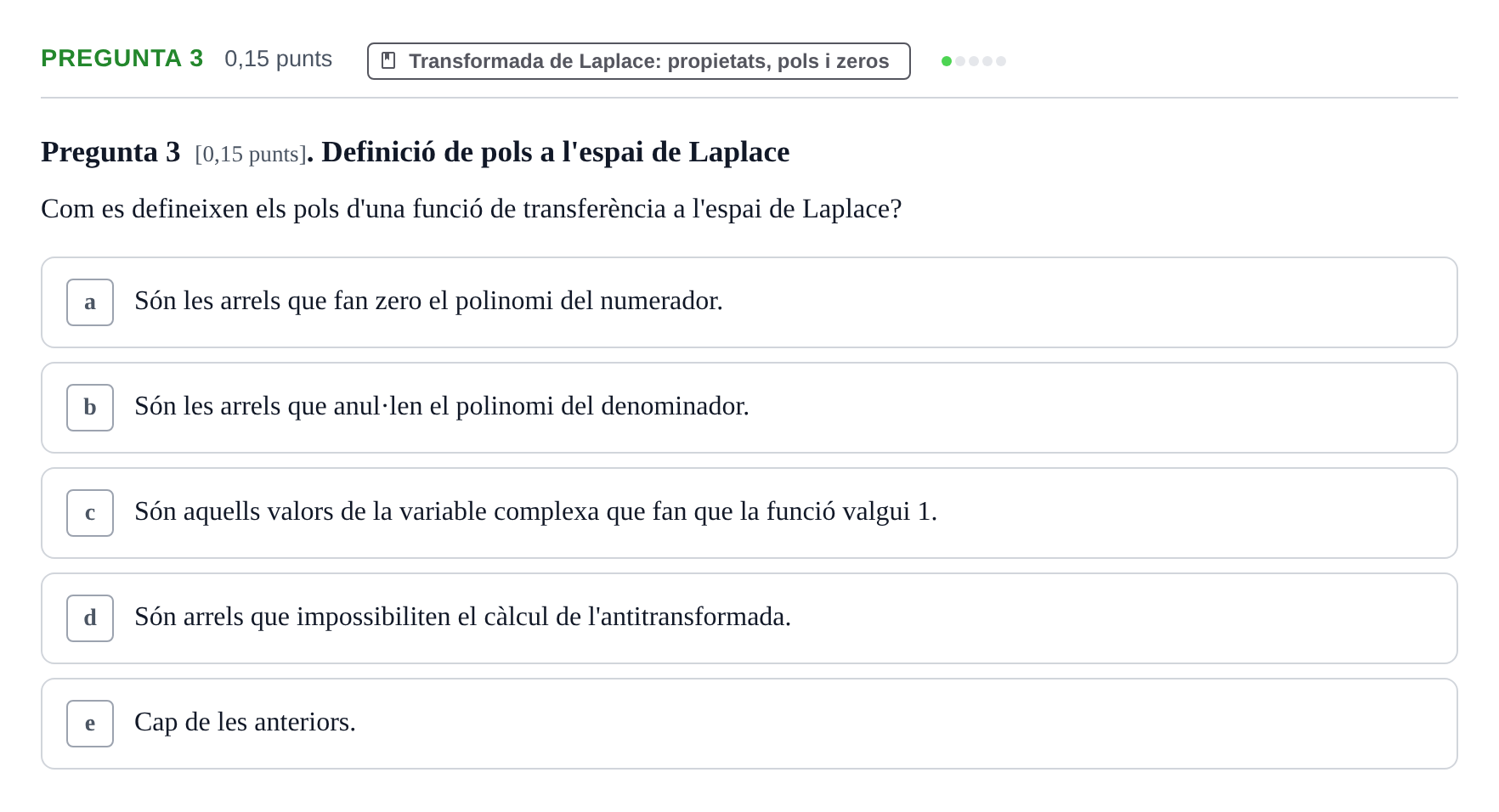 Enunciado: Pregunta 3 · Electrónica UB 2017