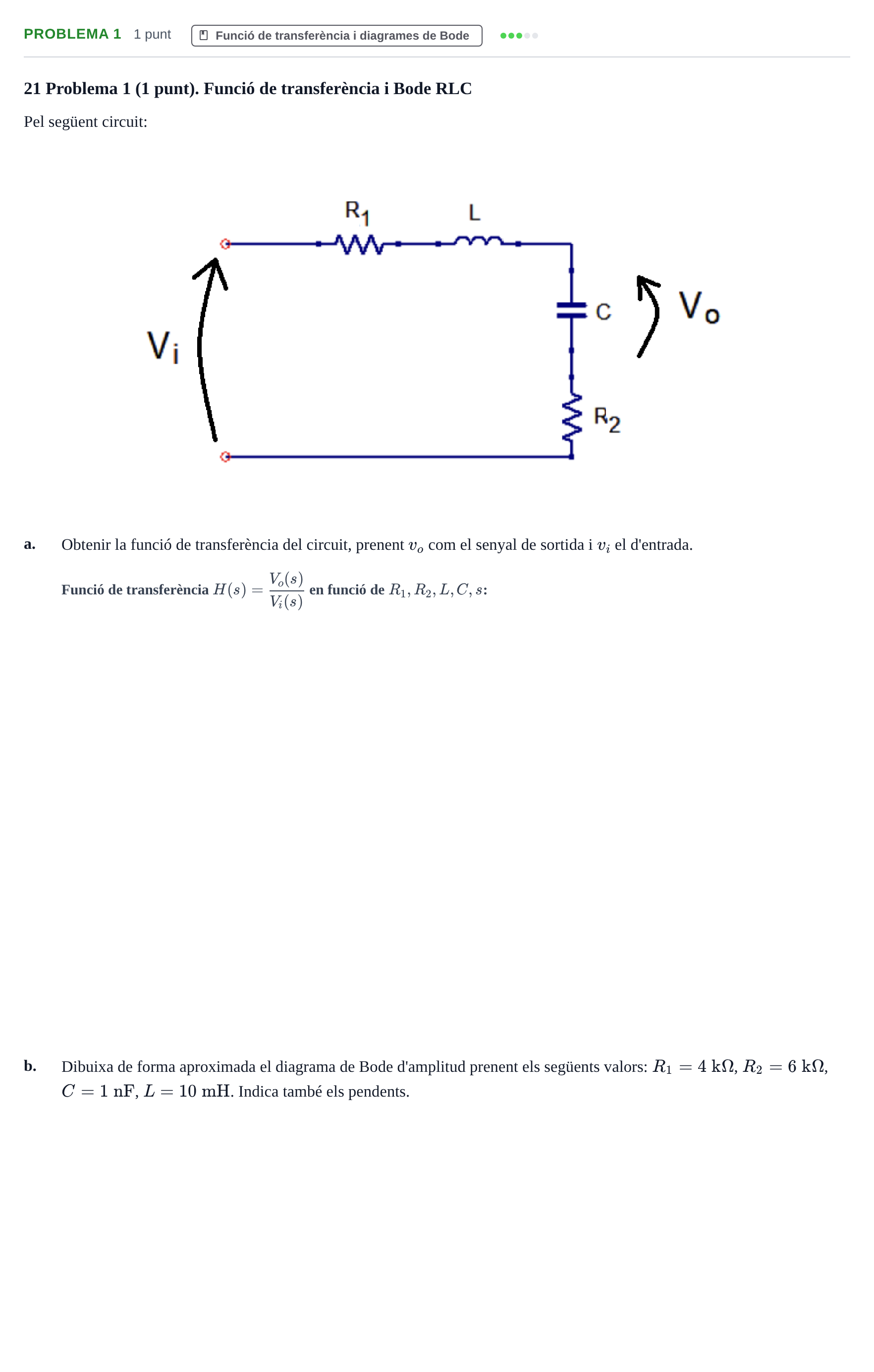 Enunciado: Problema 1 · Electrónica UB 2014