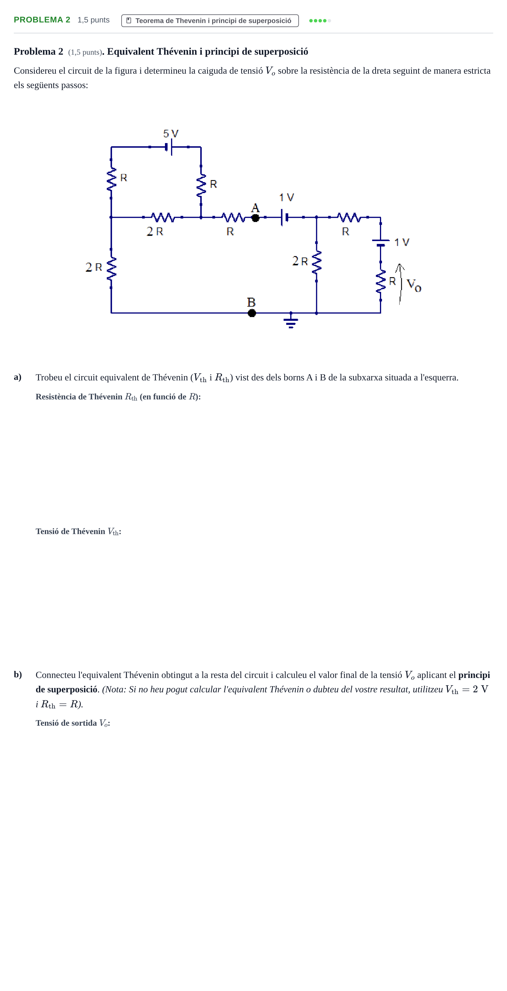 Enunciado: Problema 2 · Electrónica UB 2014