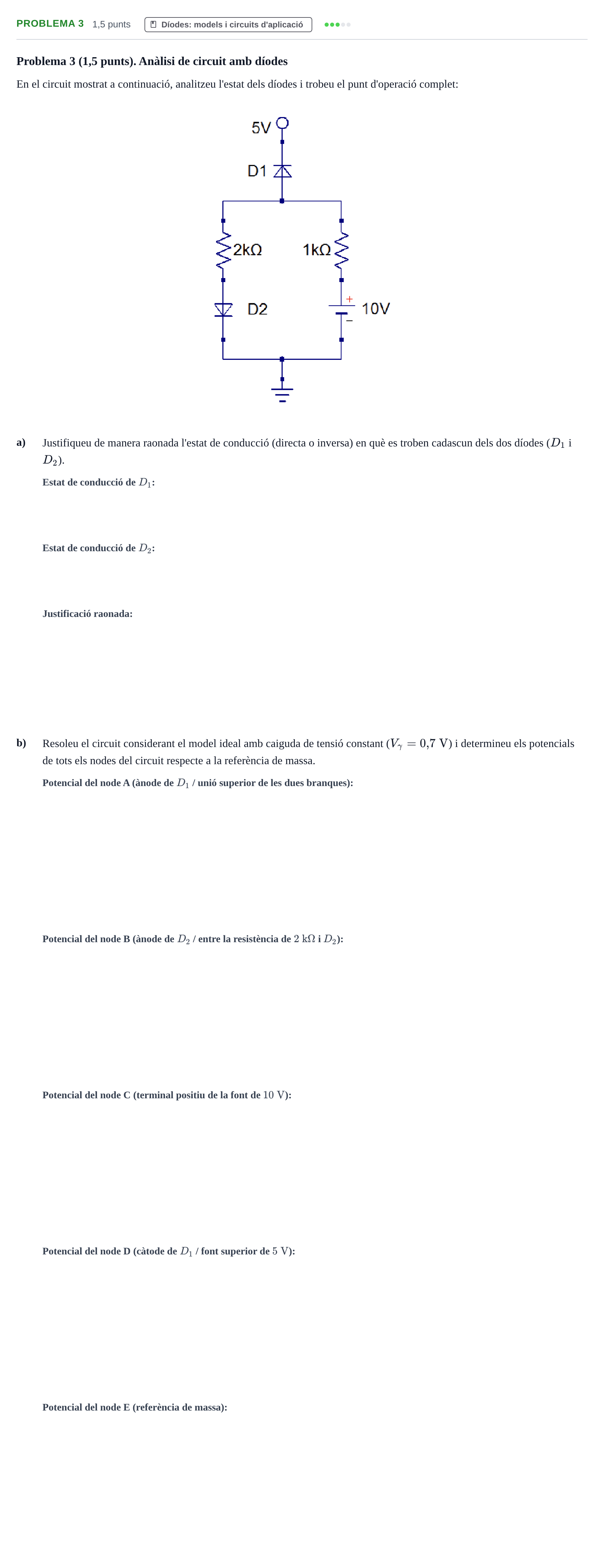 Enunciado: Problema 3 · Electrónica UB 2014