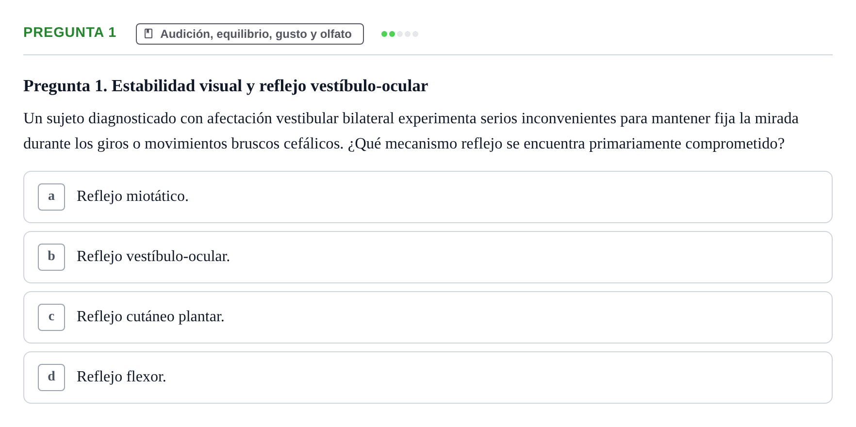 Enunciado: Pregunta 1