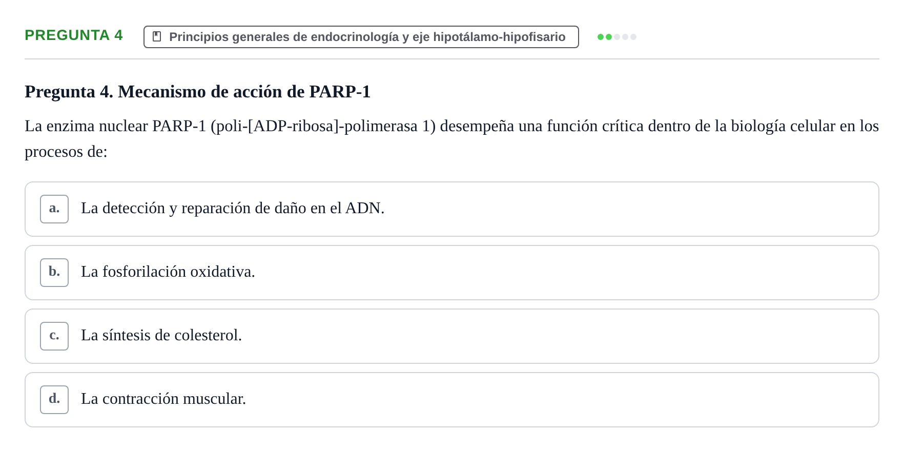 Enunciado: Pregunta 4