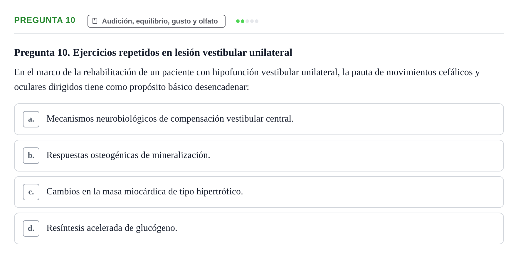 Enunciado: Pregunta 10