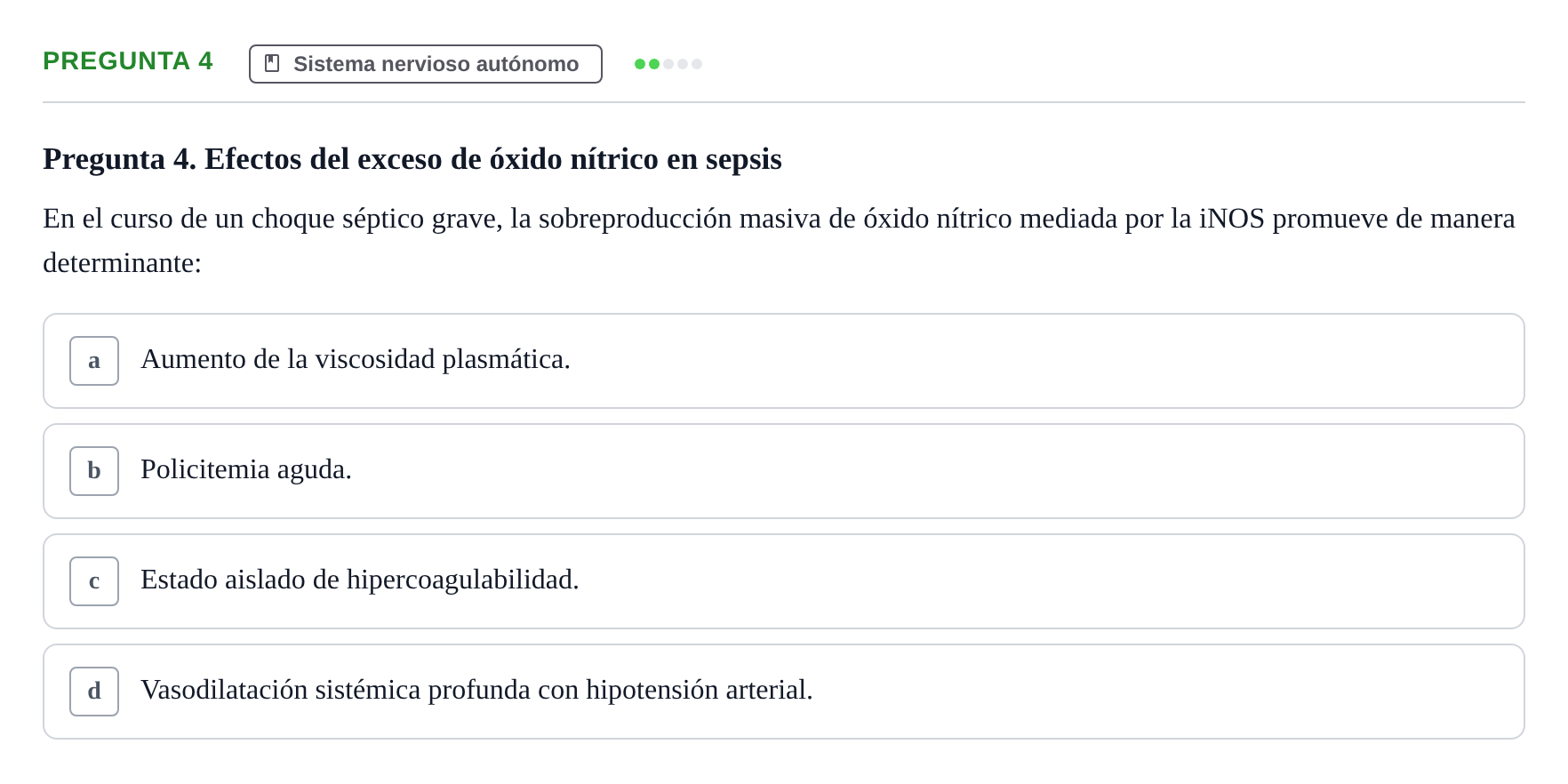 Enunciado: Pregunta 4
