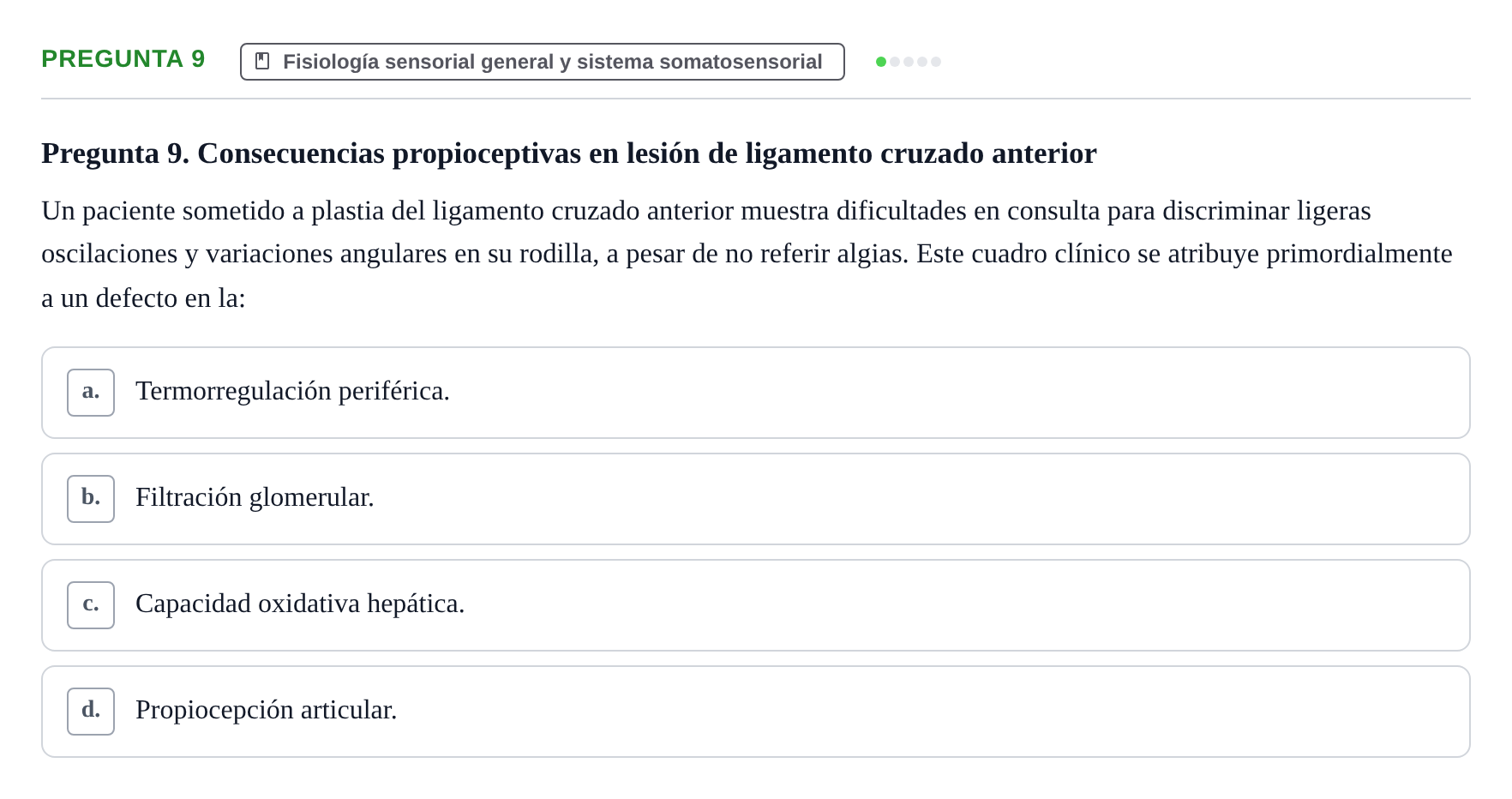 Enunciado: Pregunta 9