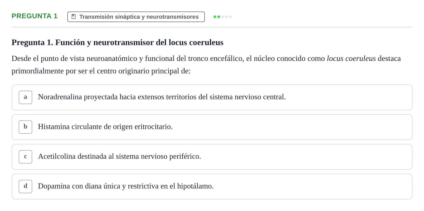 Enunciado: Pregunta 1