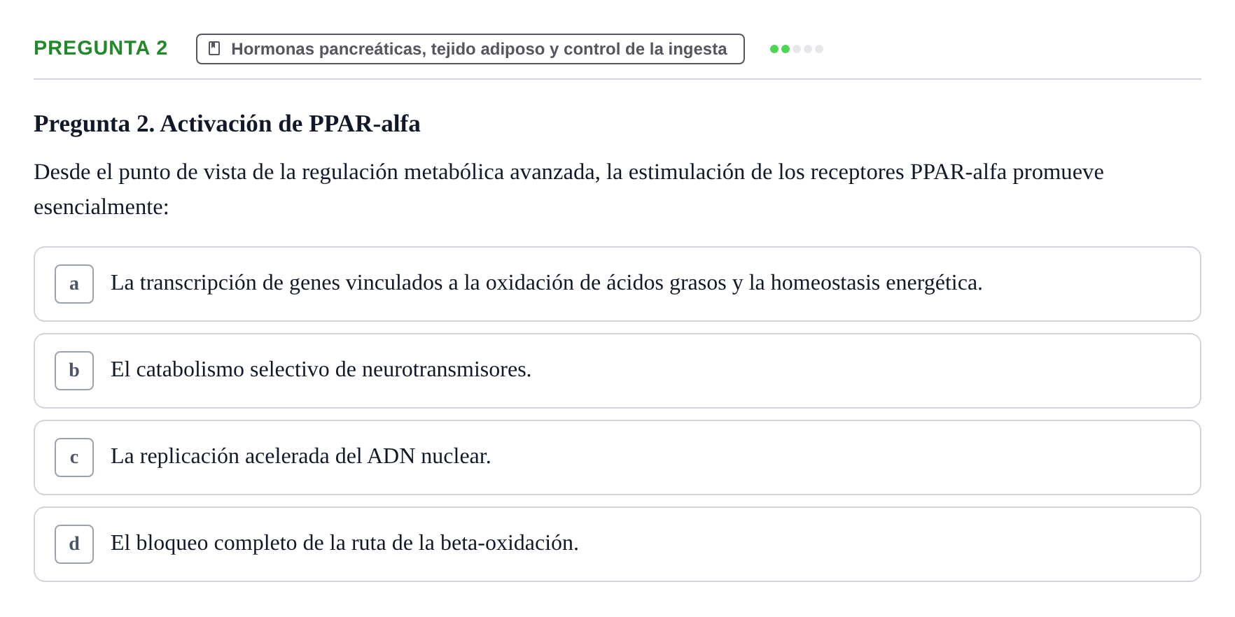 Enunciado: Pregunta 2