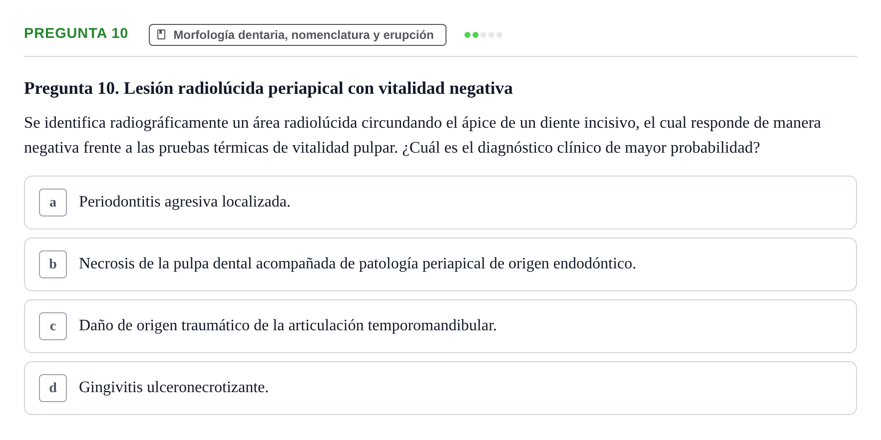 Enunciado: Pregunta 10