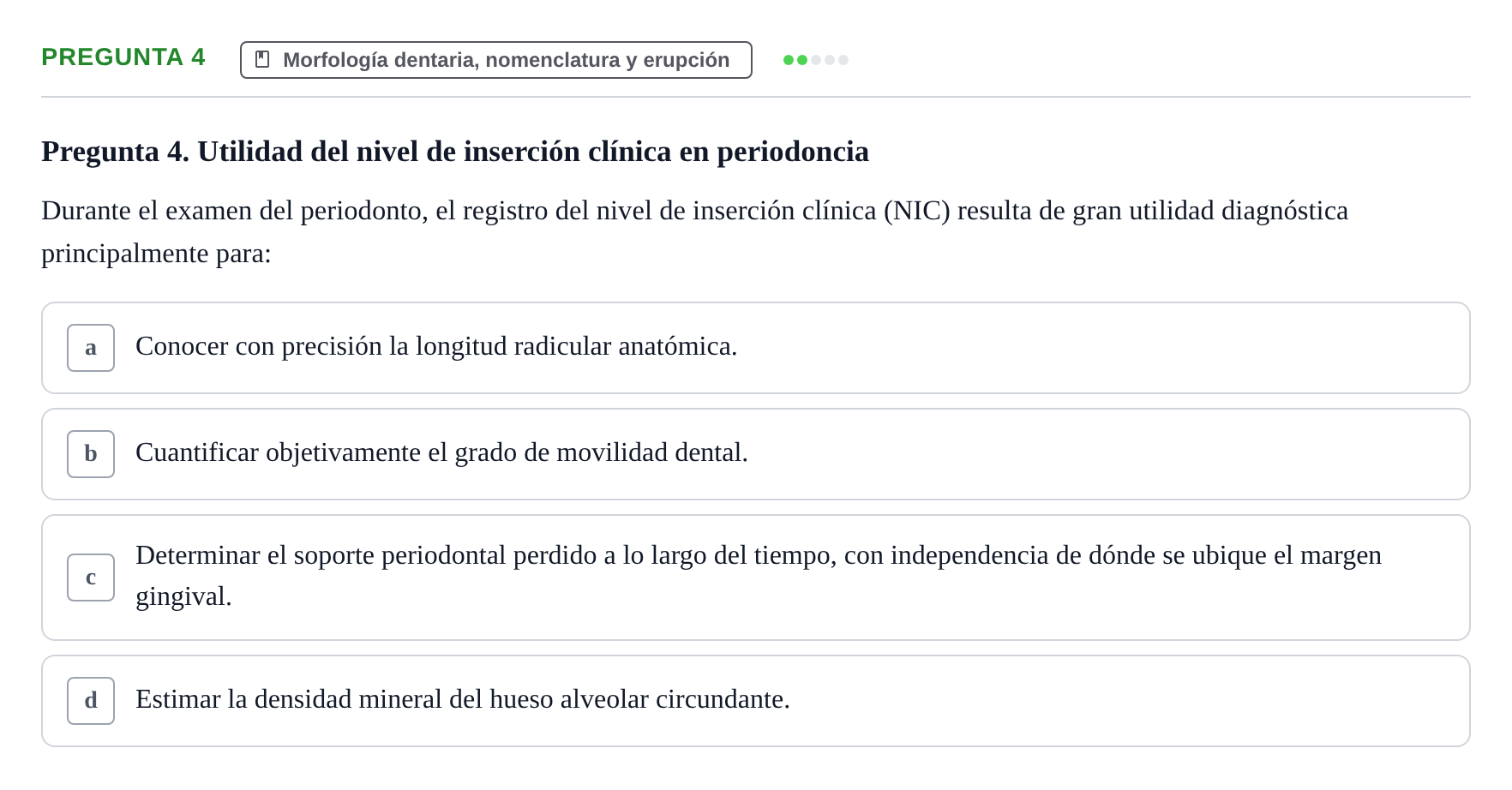 Enunciado: Pregunta 4