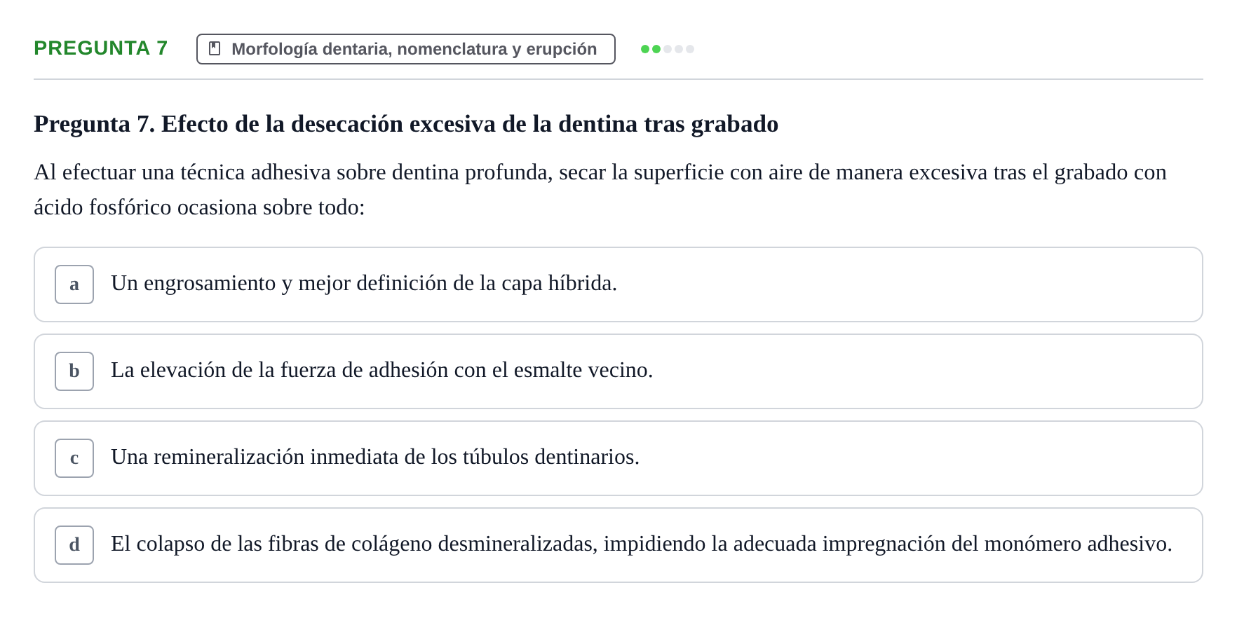 Enunciado: Pregunta 7