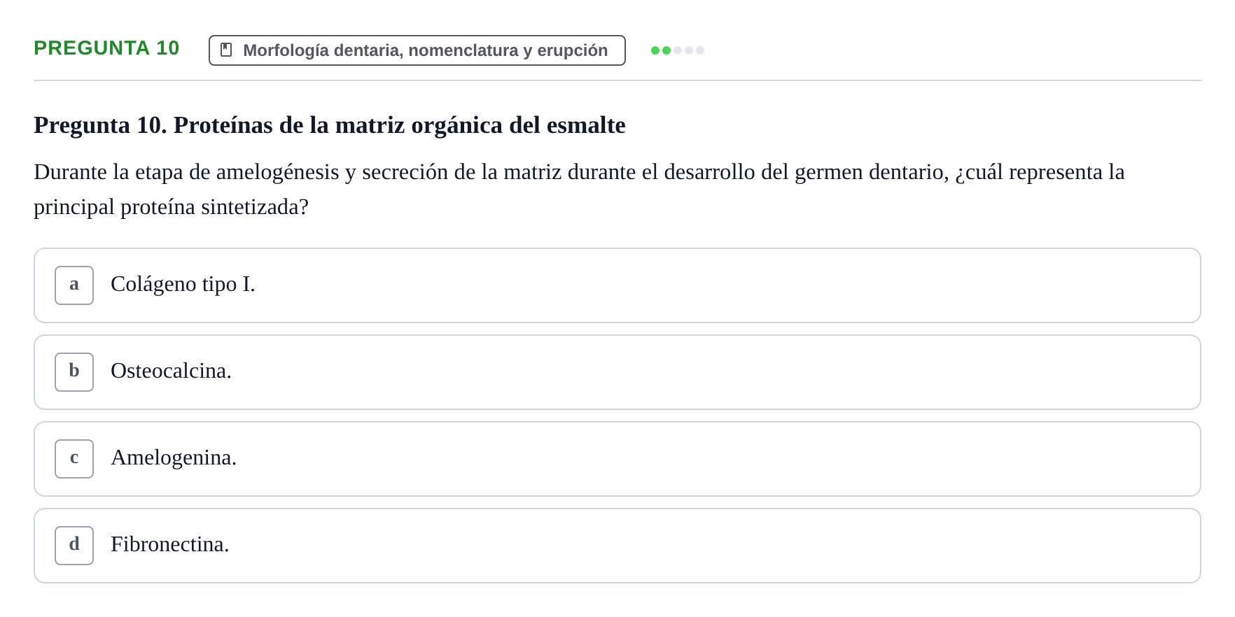 Enunciado: Pregunta 10
