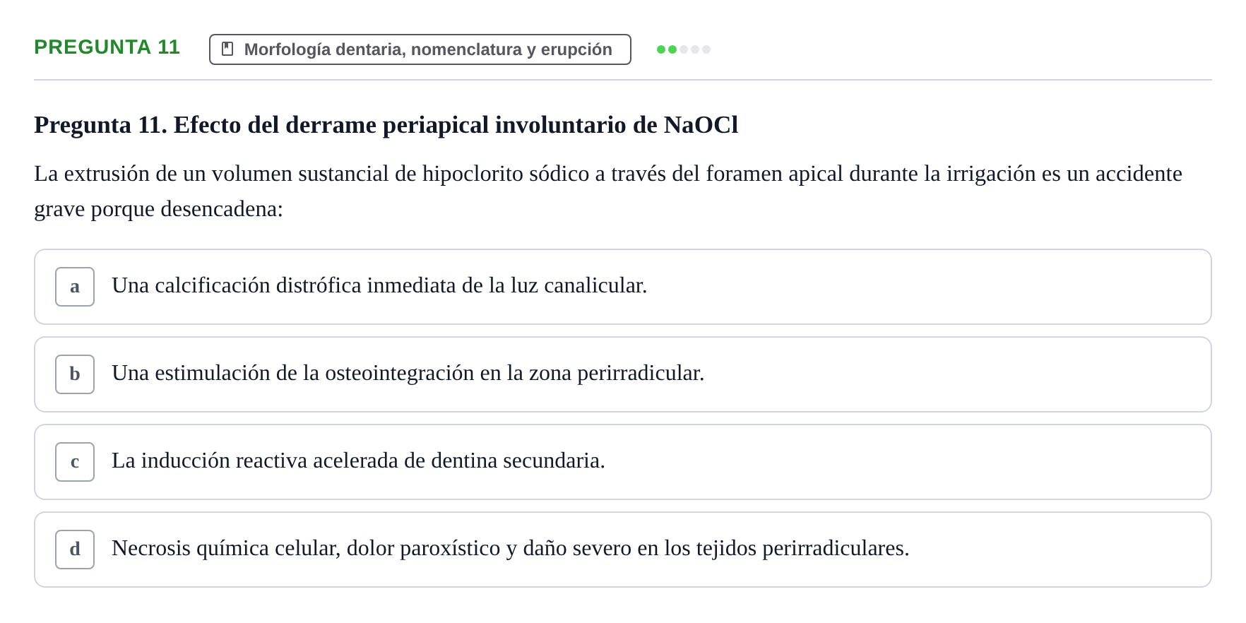 Enunciado: Pregunta 11