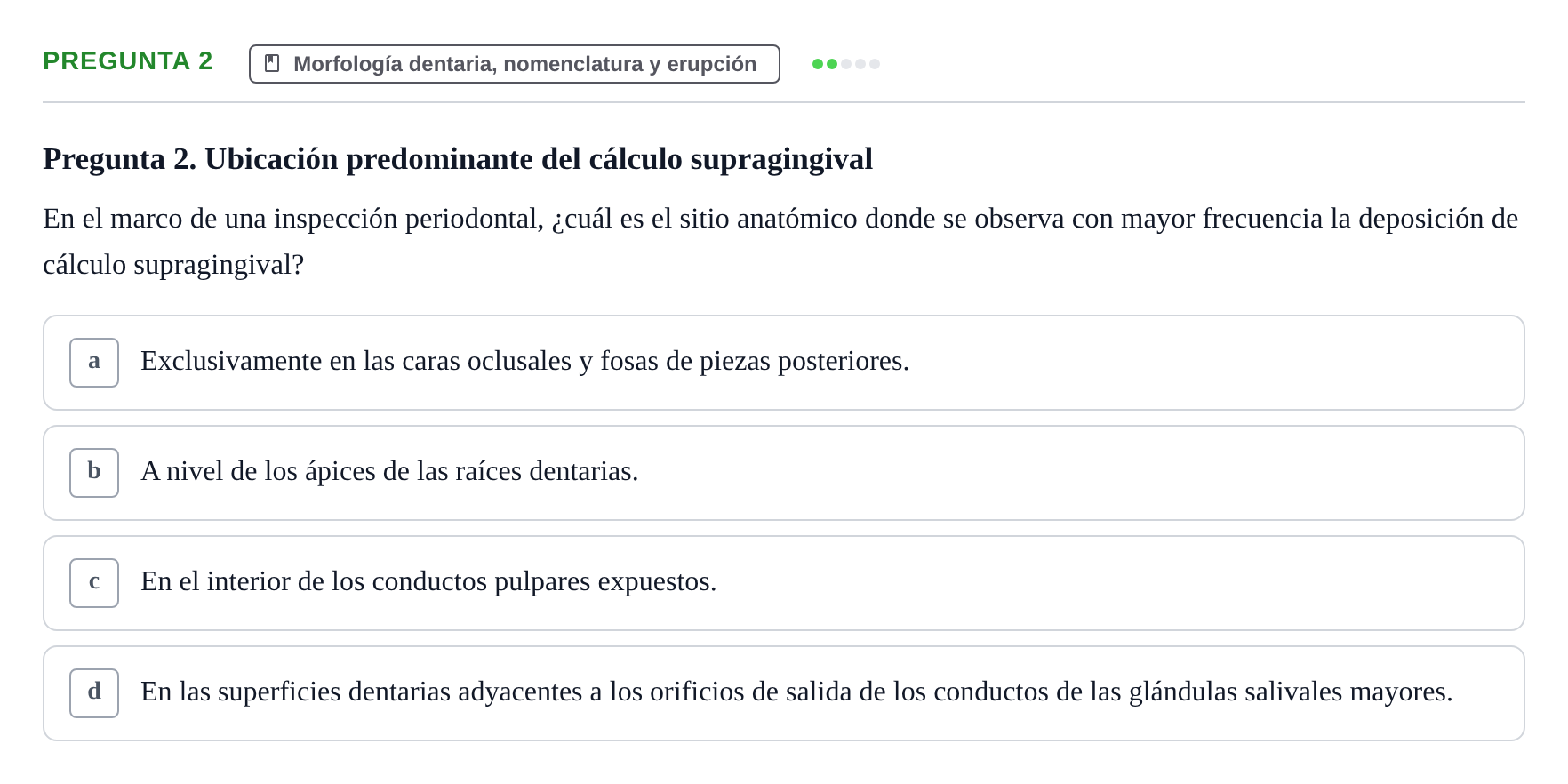 Enunciado: Pregunta 2