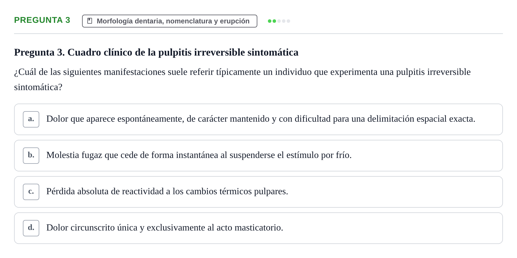 Enunciado: Pregunta 3