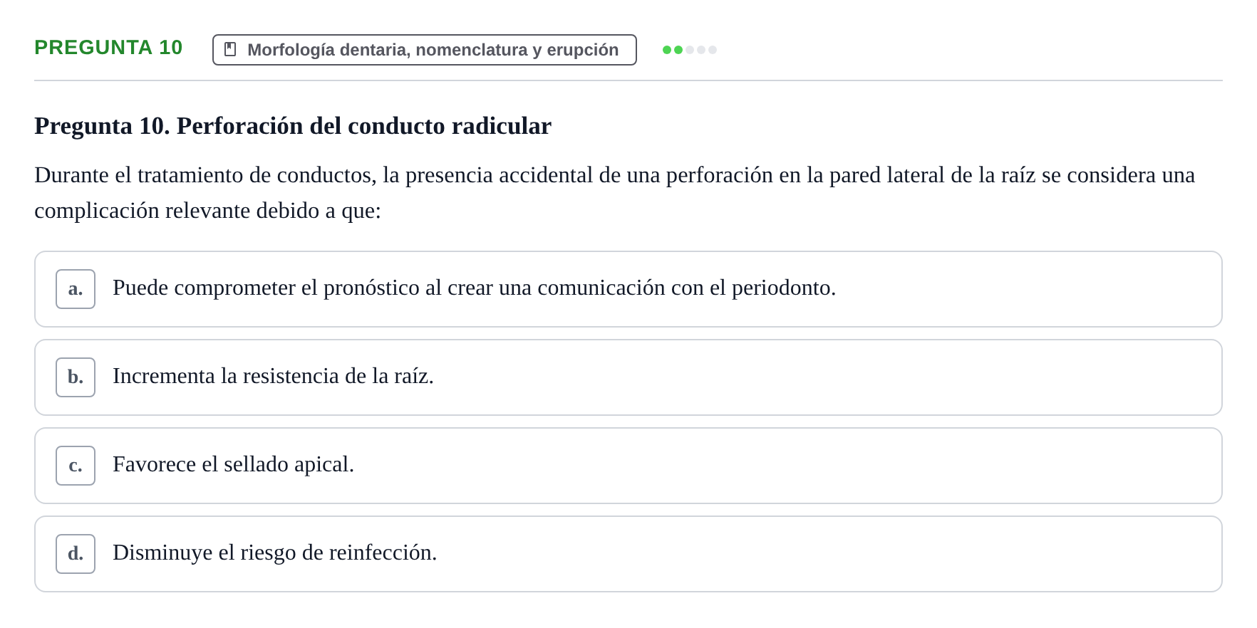 Enunciado: Pregunta 10