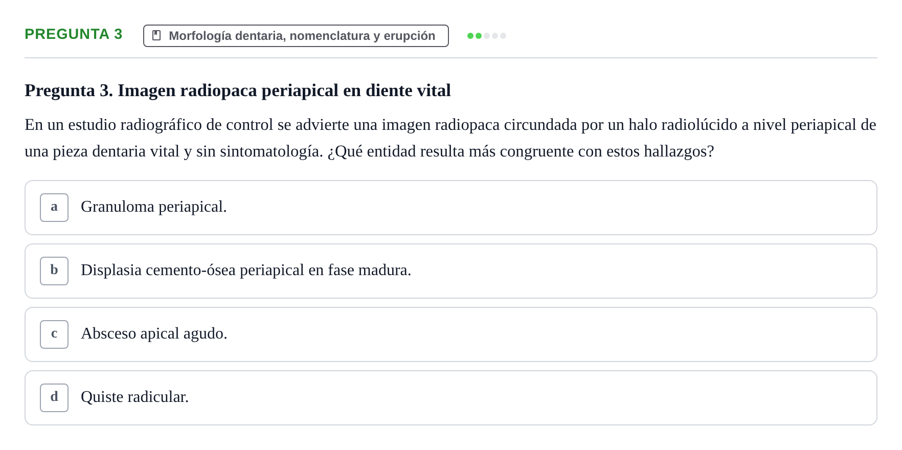 Enunciado: Pregunta 3