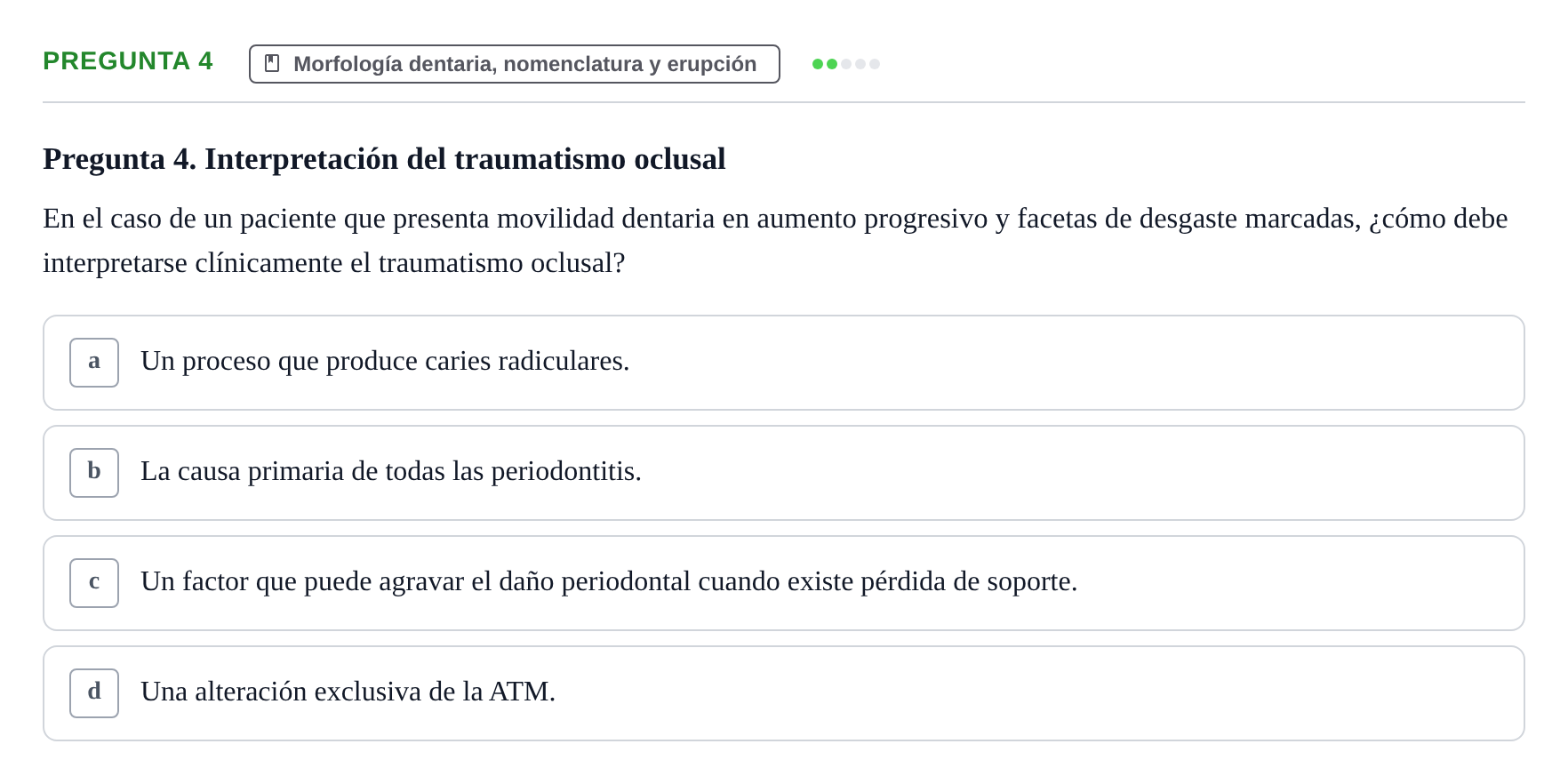 Enunciado: Pregunta 4