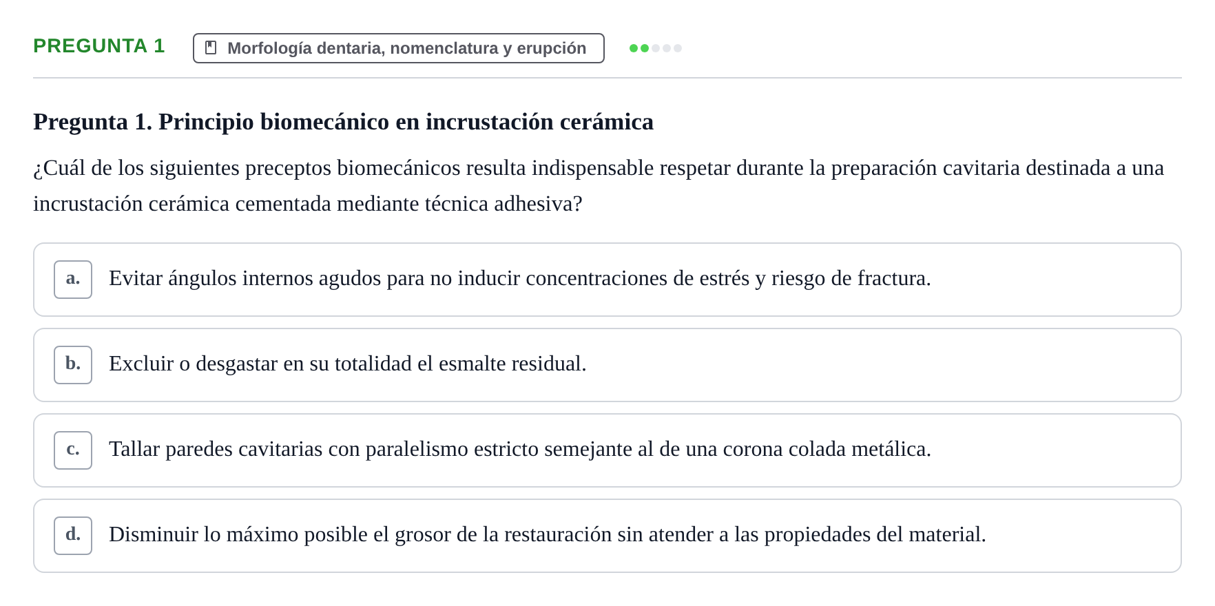 Enunciado: Pregunta 1
