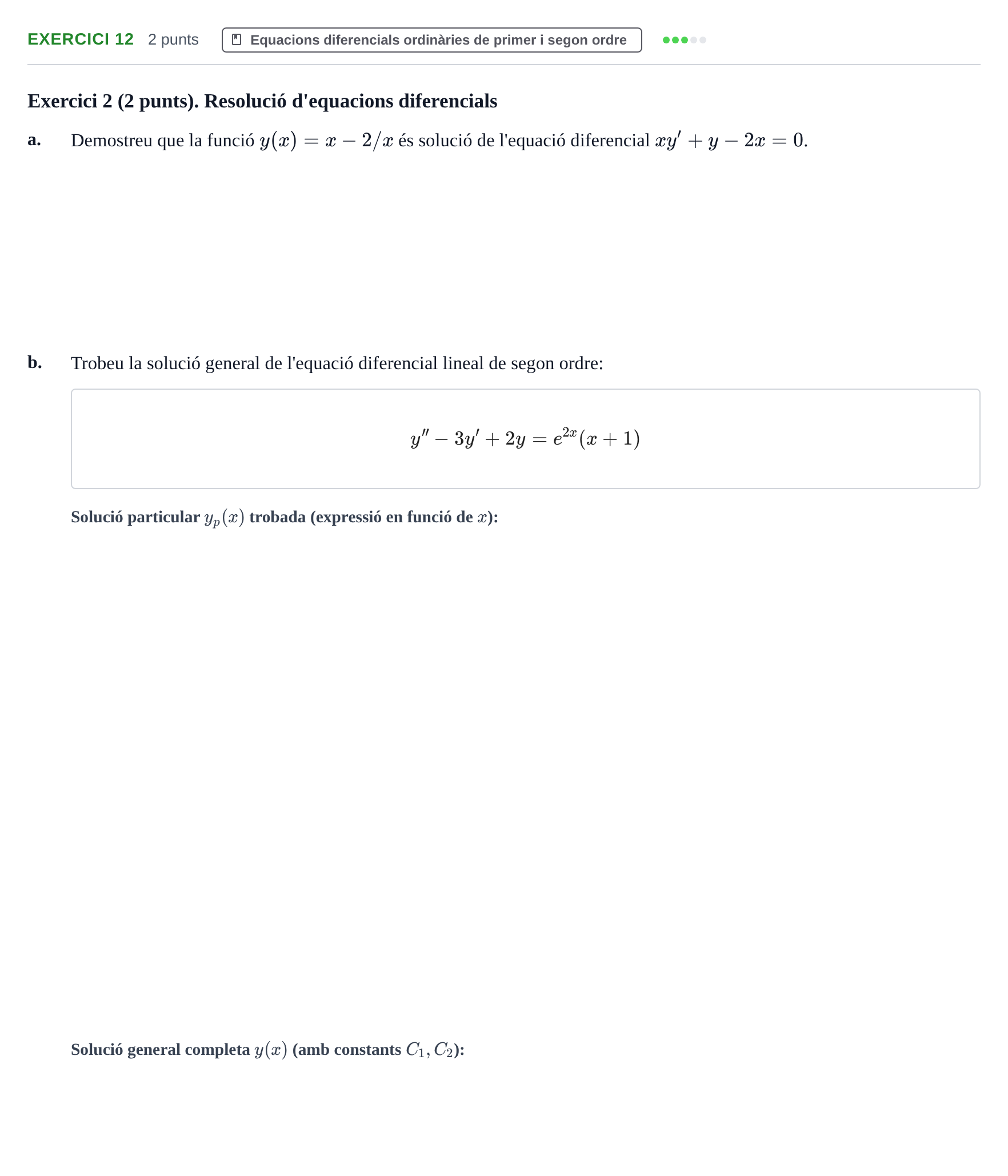 Enunciado: Problema 12 · Matemáticas I UB 2021
